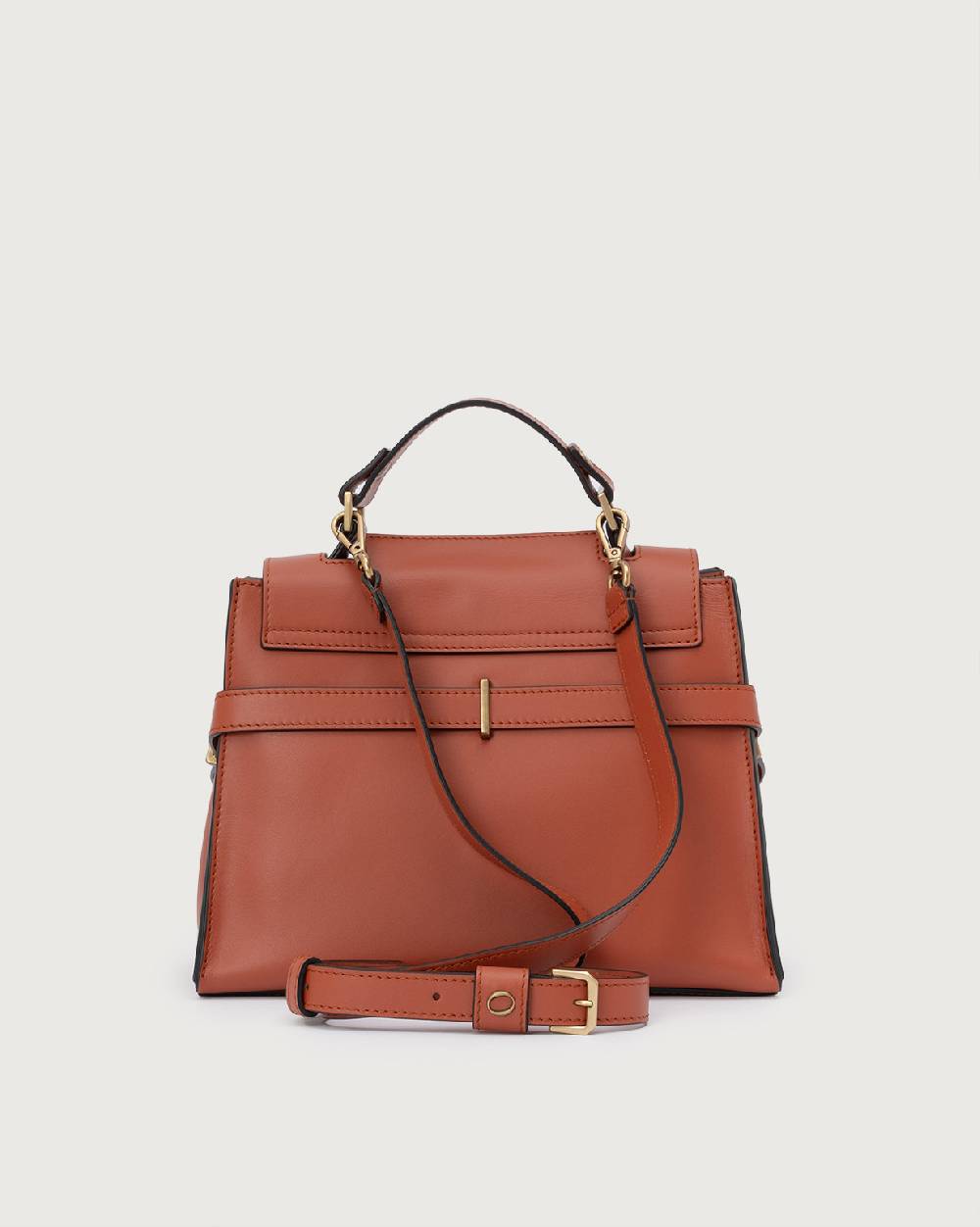 Orciani Borsa Sveva Couture Piccola in pelle con tracolla Vendite Flash