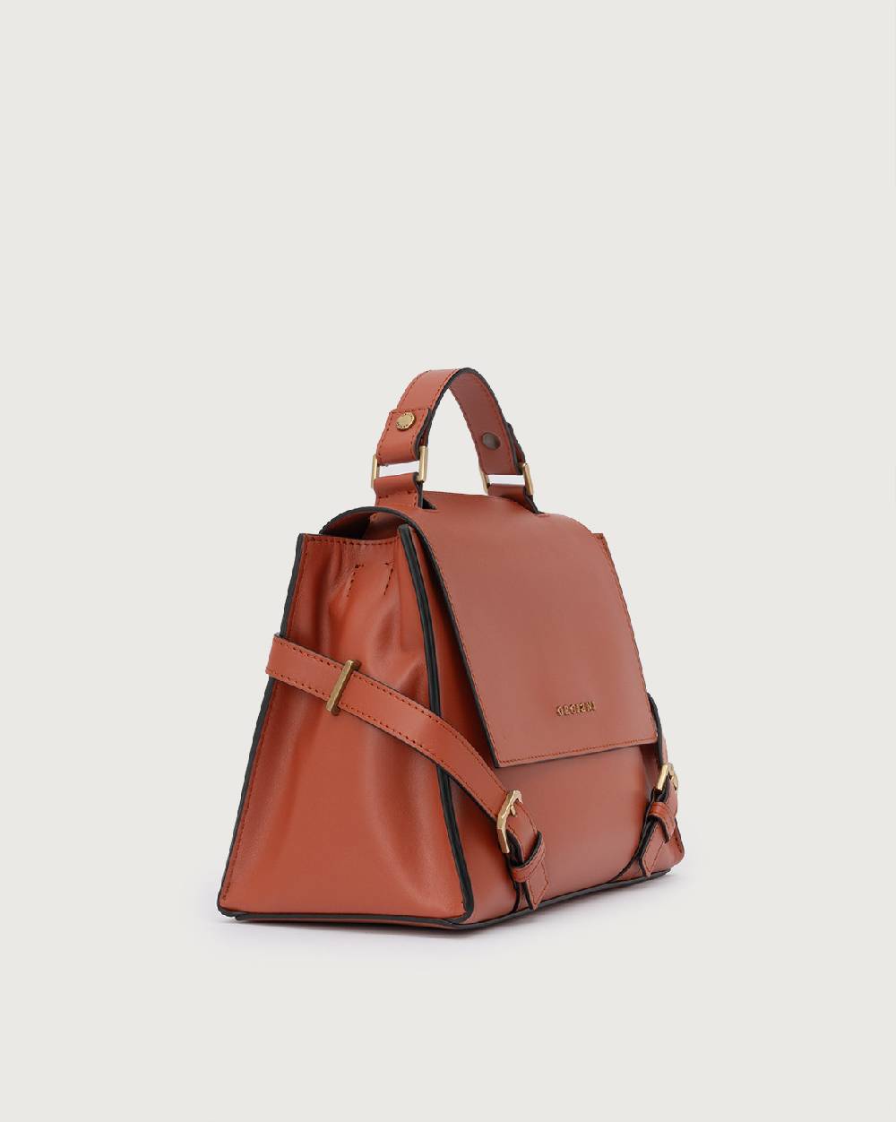 Orciani Borsa Sveva Couture Piccola in pelle con tracolla Vendite Flash