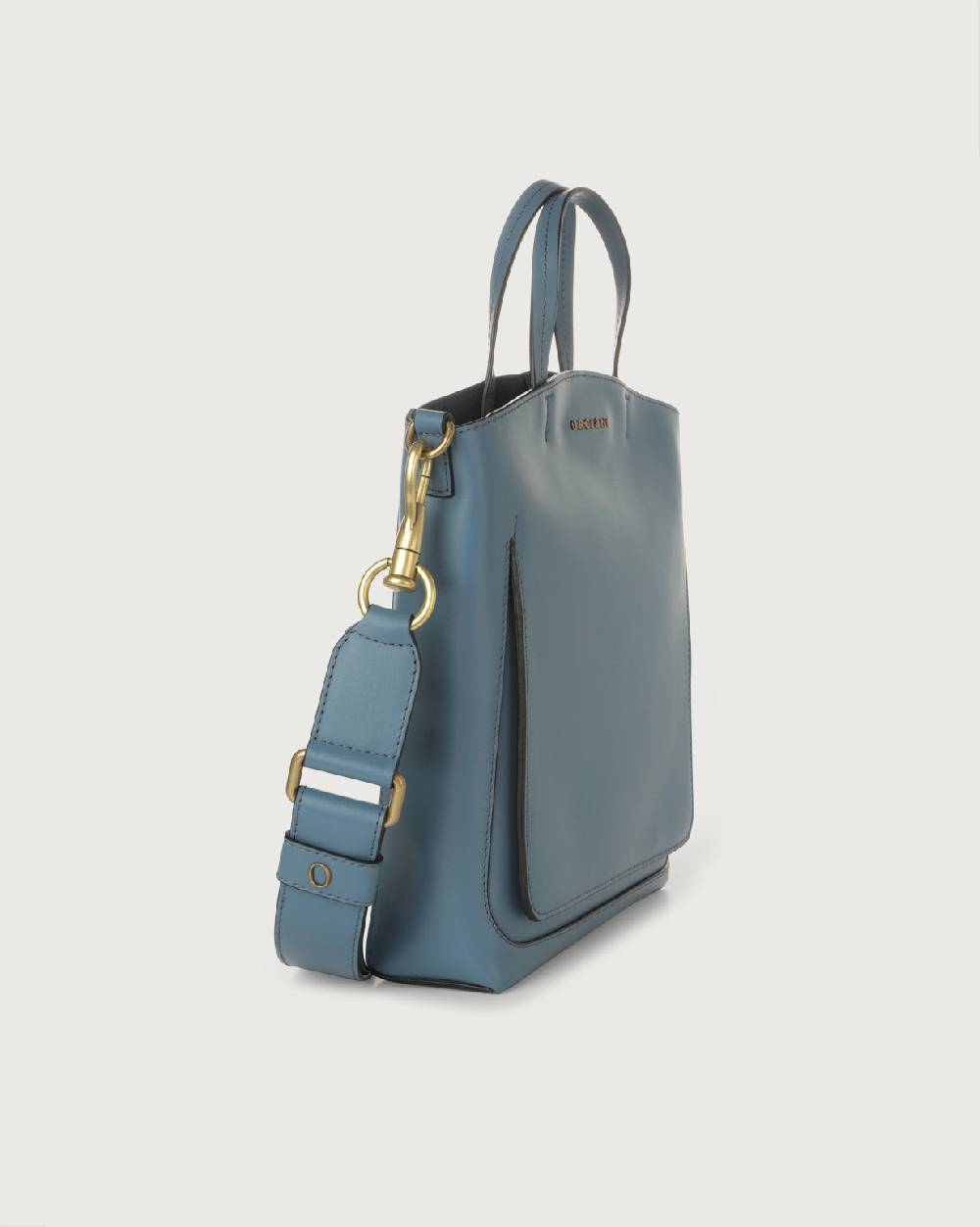 Orciani Shopper piccola Vulona S Couture in pelle Negozio