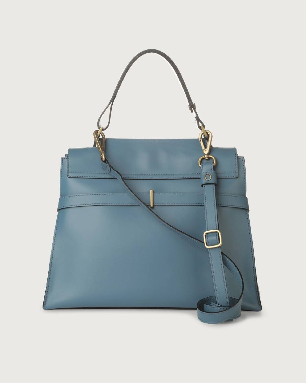 Orciani Borsa Sveva Couture Media a spalla in pelle con tracolla In Saldo