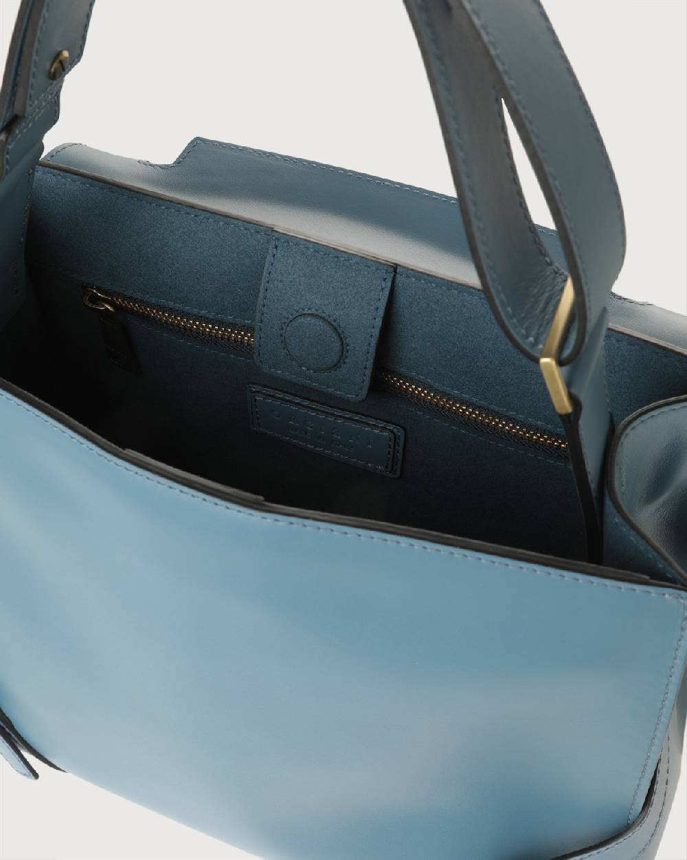 Orciani Borsa Sveva Couture Media a spalla in pelle con tracolla In Saldo