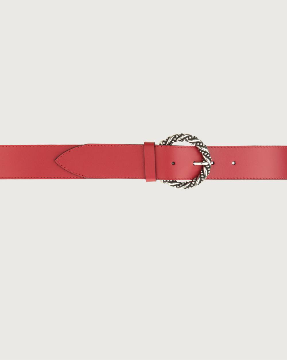 Orciani Cintura Couture in pelle 4 cm Moda