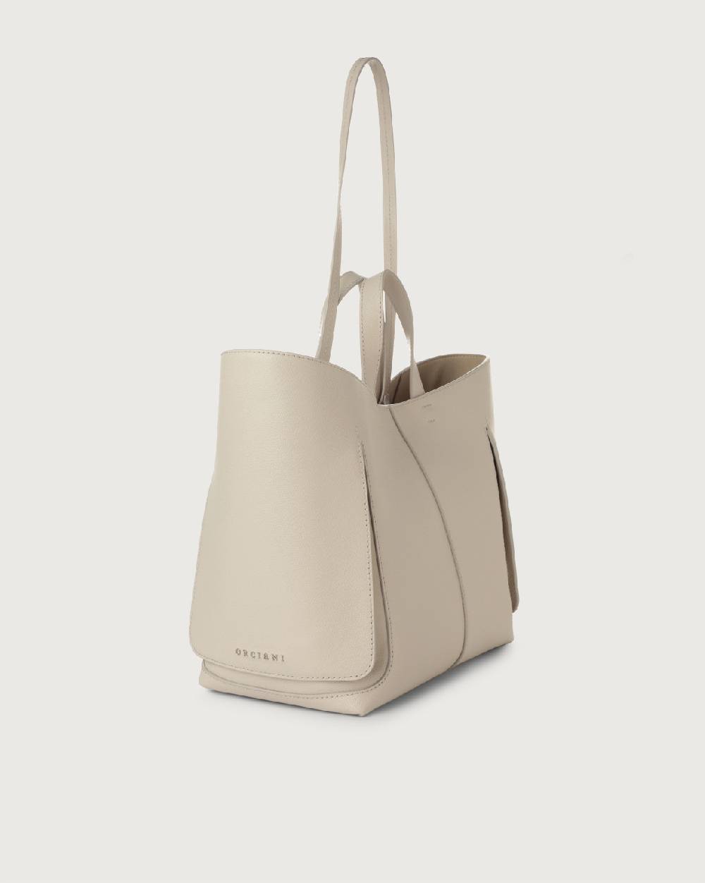 Orciani Shopper Vulona Premium in pelle Qualità