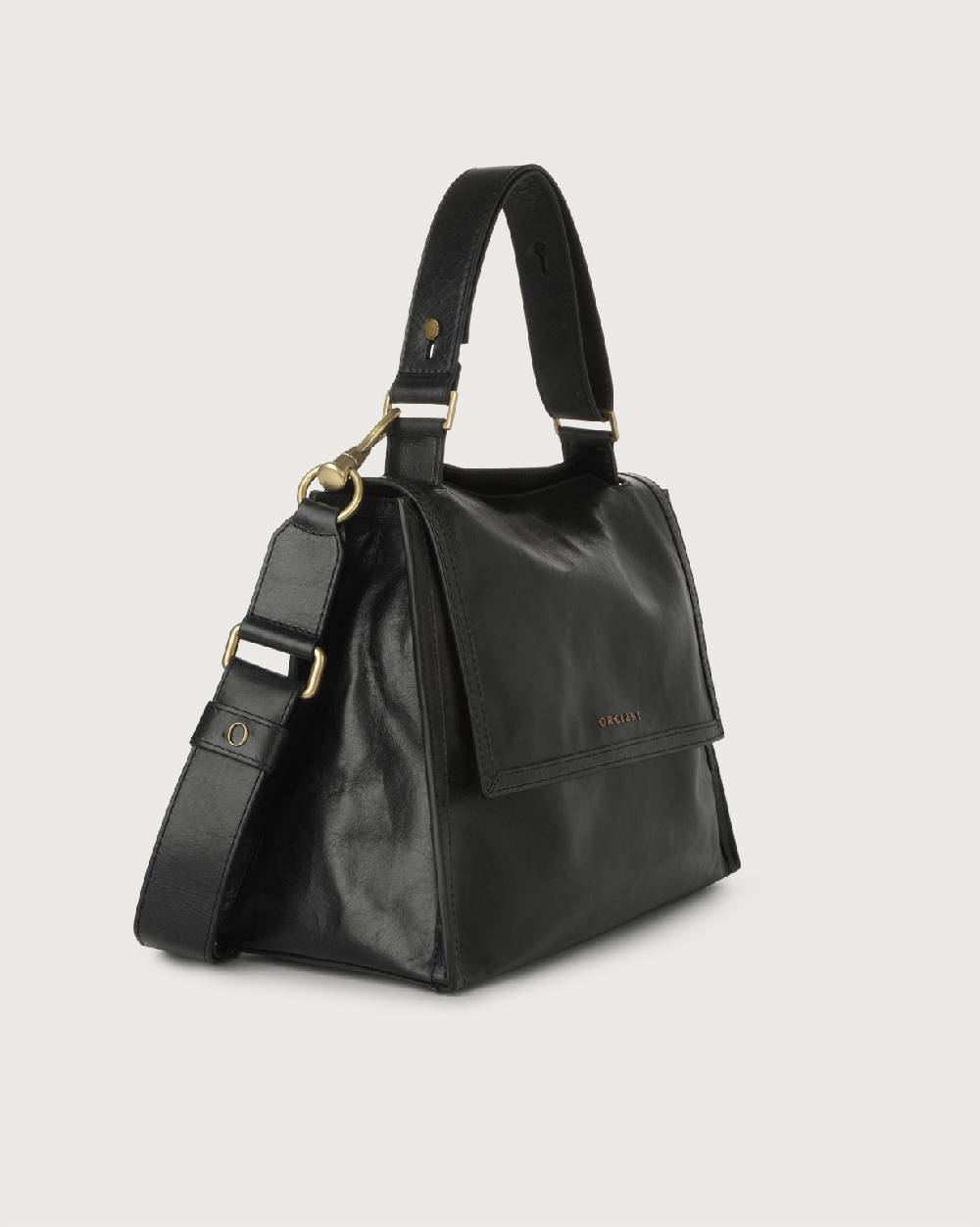 Orciani Borsa Sveva Notturno Media in pelle con tracolla Pezzi Unici