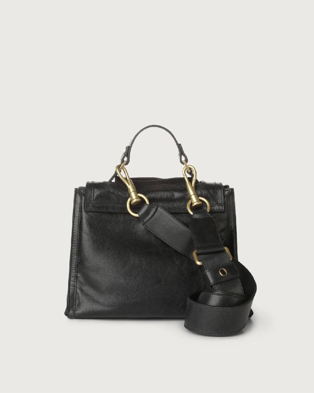 Orciani Borsa Sveva Notturno piccola in pelle con tracolla Soddisfazione Garantita