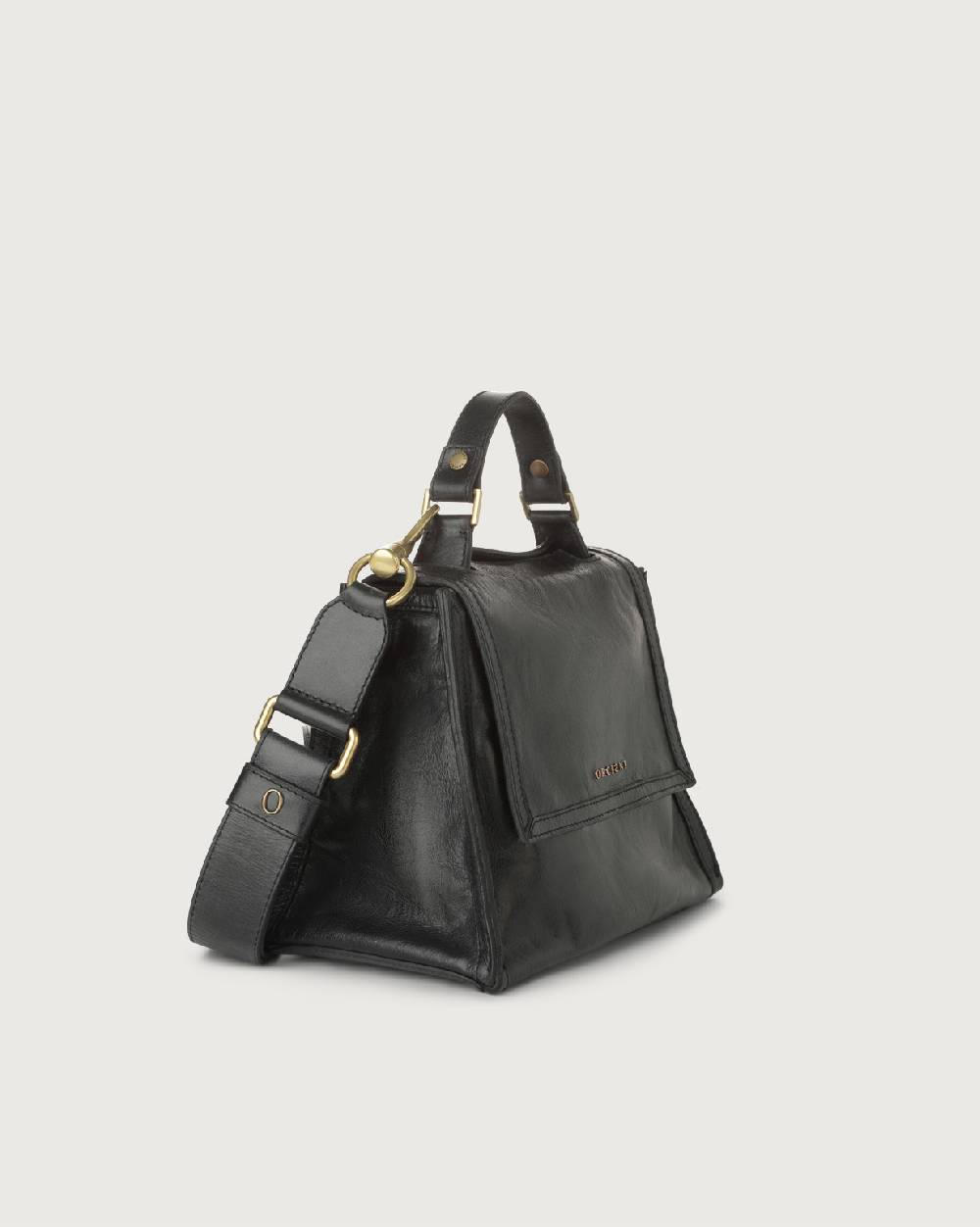 Orciani Borsa Sveva Notturno piccola in pelle con tracolla Soddisfazione Garantita