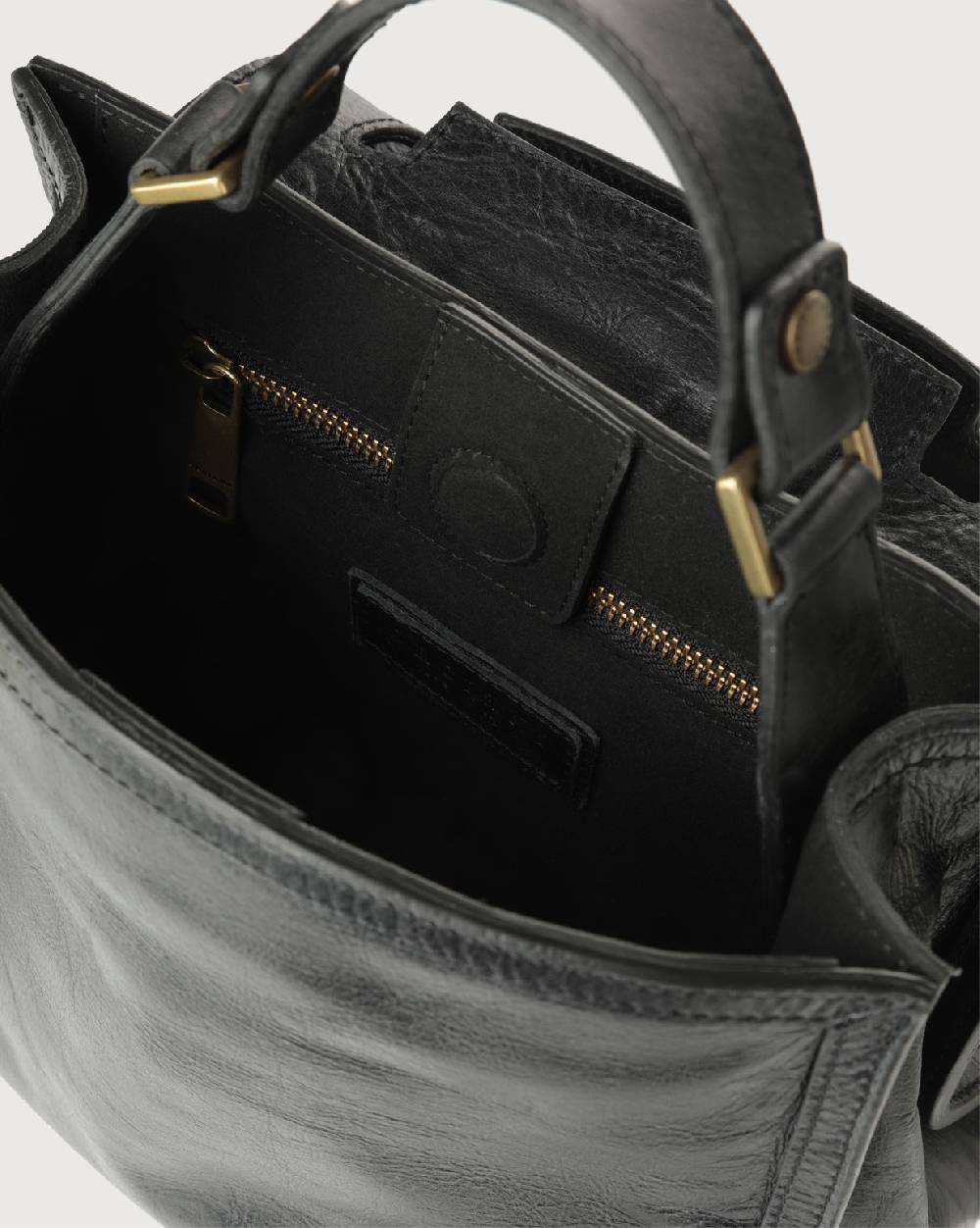 Orciani Borsa Sveva Notturno piccola in pelle con tracolla Soddisfazione Garantita