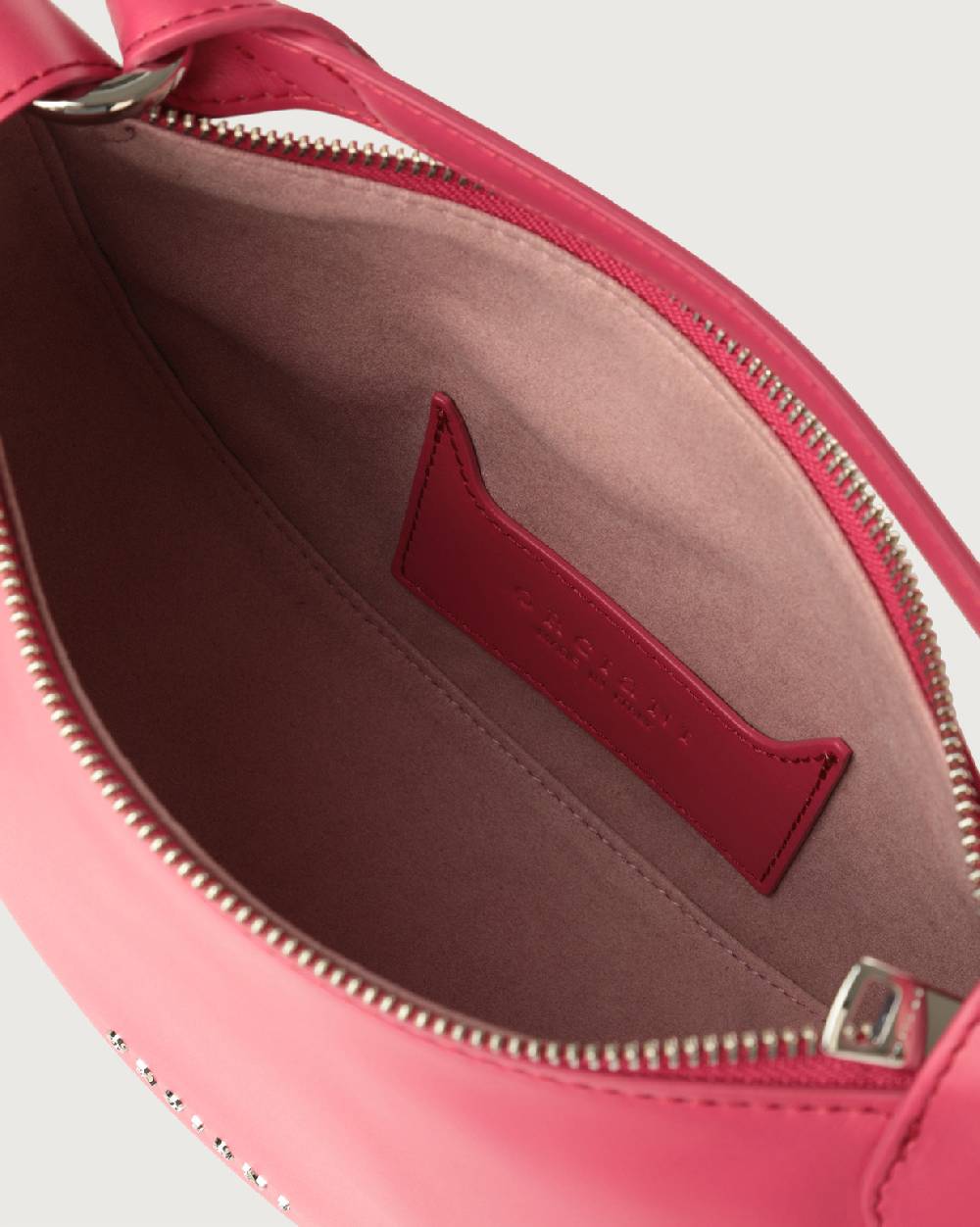 Orciani Mini Bag Dumpling Vanity in pelle con tracolla Qualità Garantita