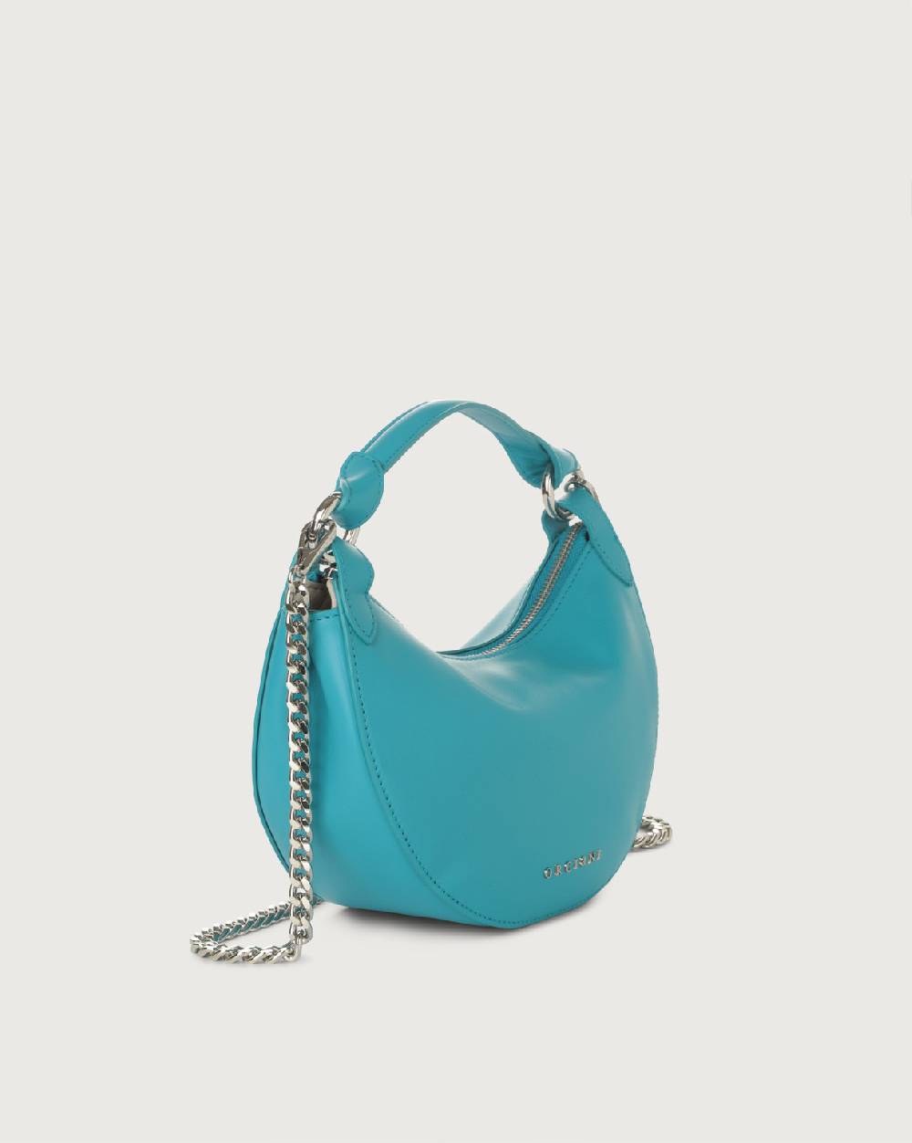 Orciani Mini Bag Dumpling Vanity in pelle con tracolla Acquista Ora