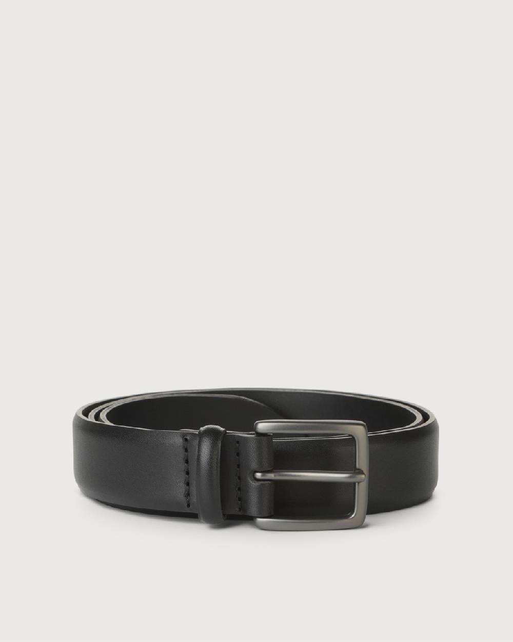 Orciani Cintura Monaco in pelle 3 cm