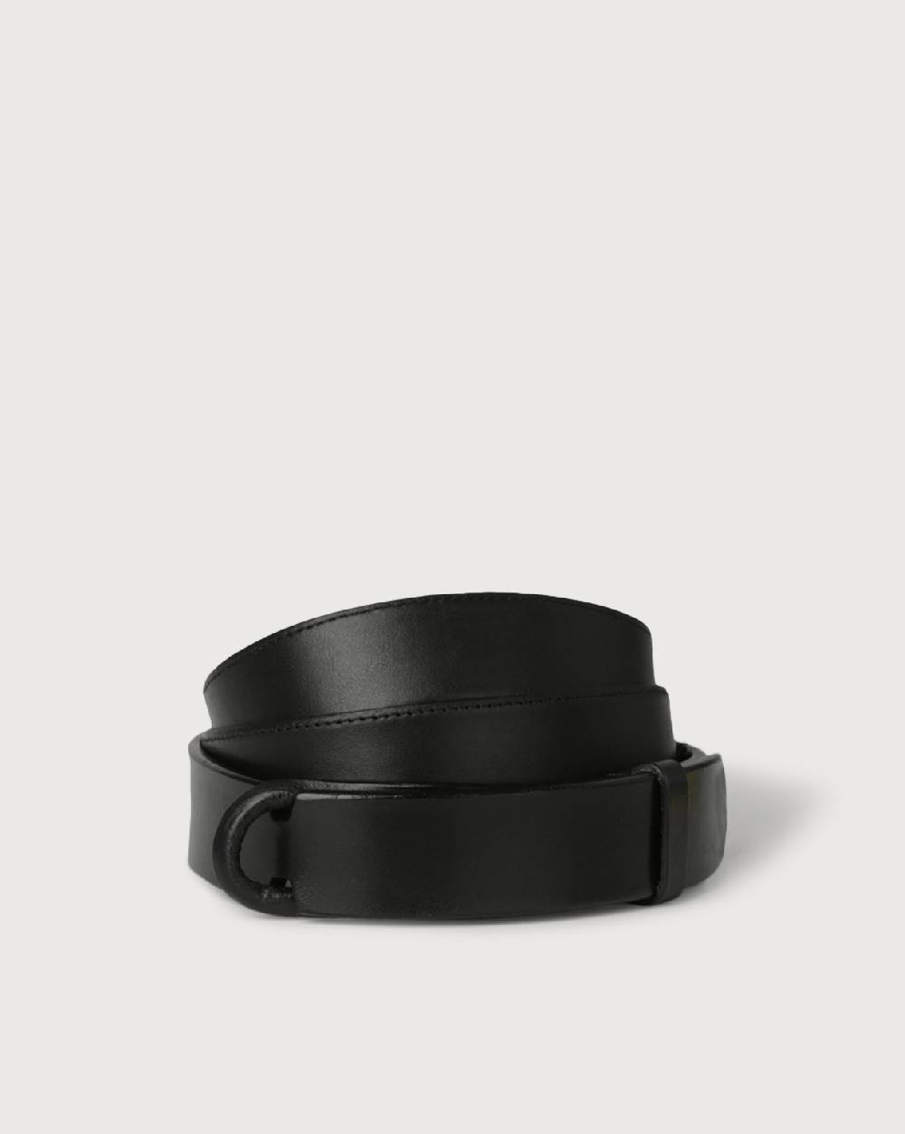 Orciani Cintura Nobuckle Bull in cuoio