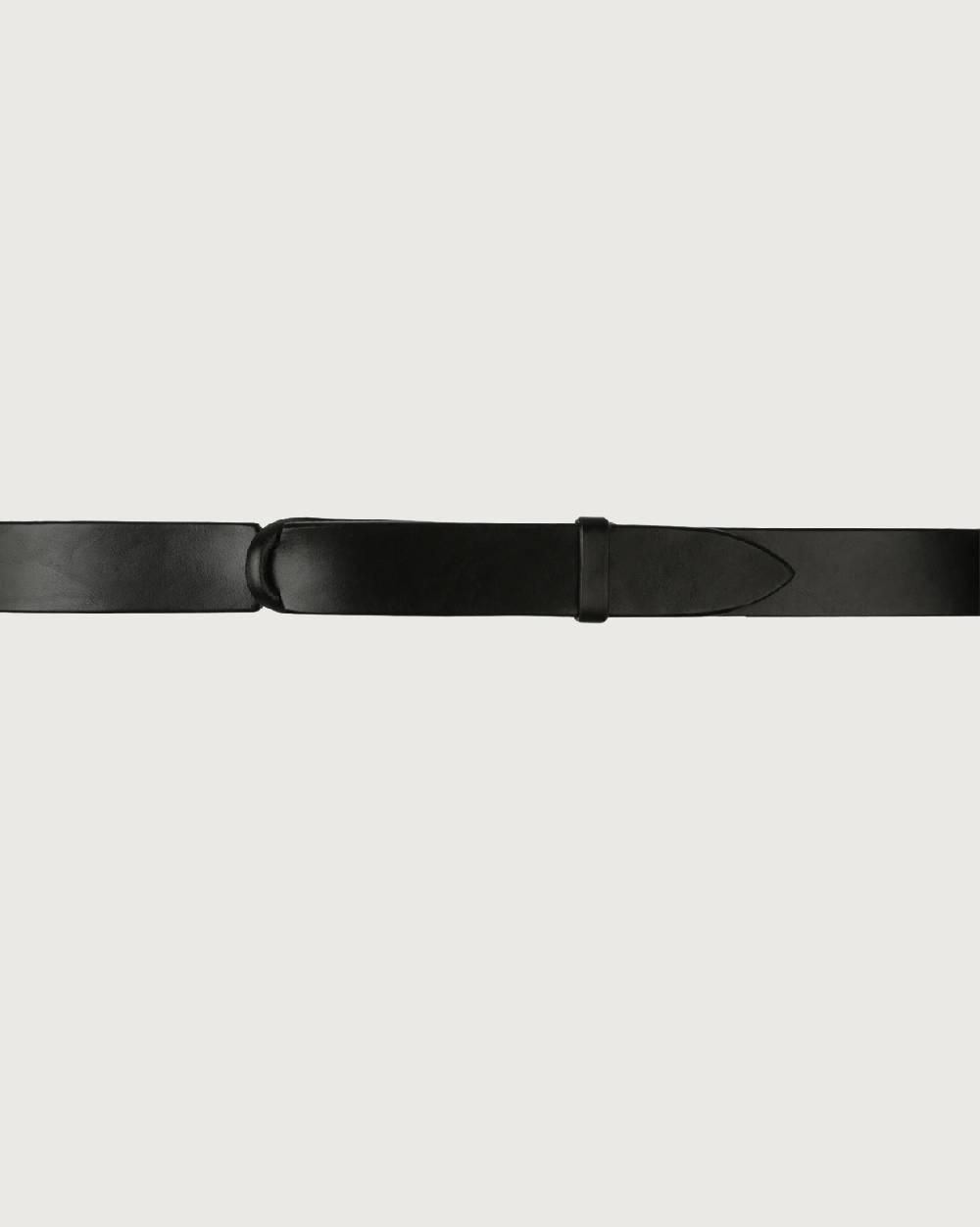 Orciani Cintura Nobuckle Bull in cuoio Vendite Flash