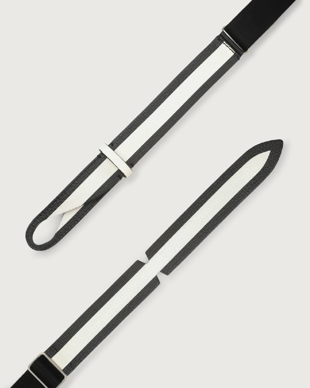 Orciani Cintura Nobuckle Micron Line in pelle Italy