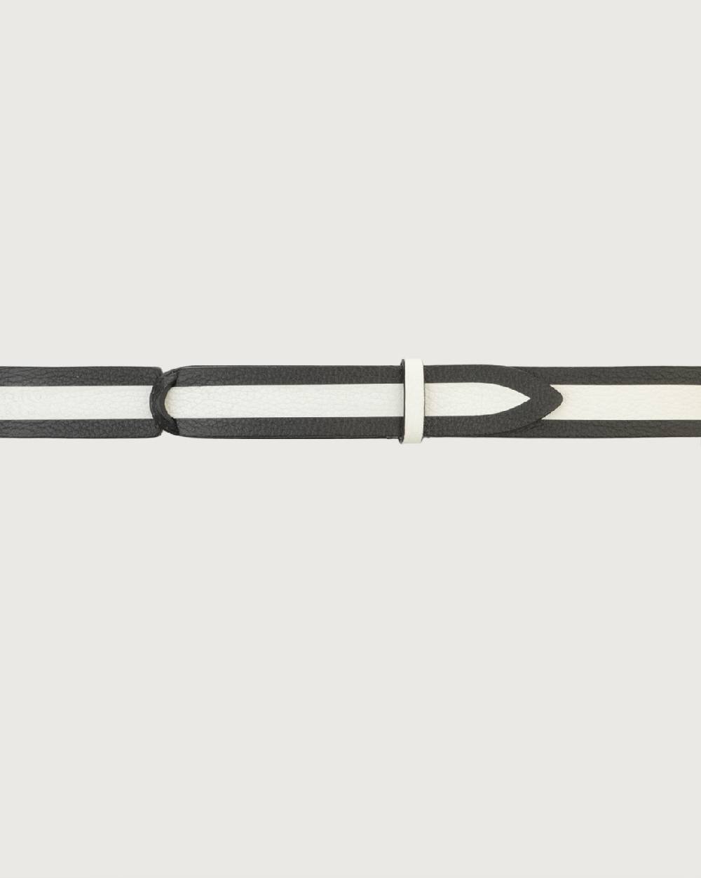 Orciani Cintura Nobuckle Micron Line in pelle Italy