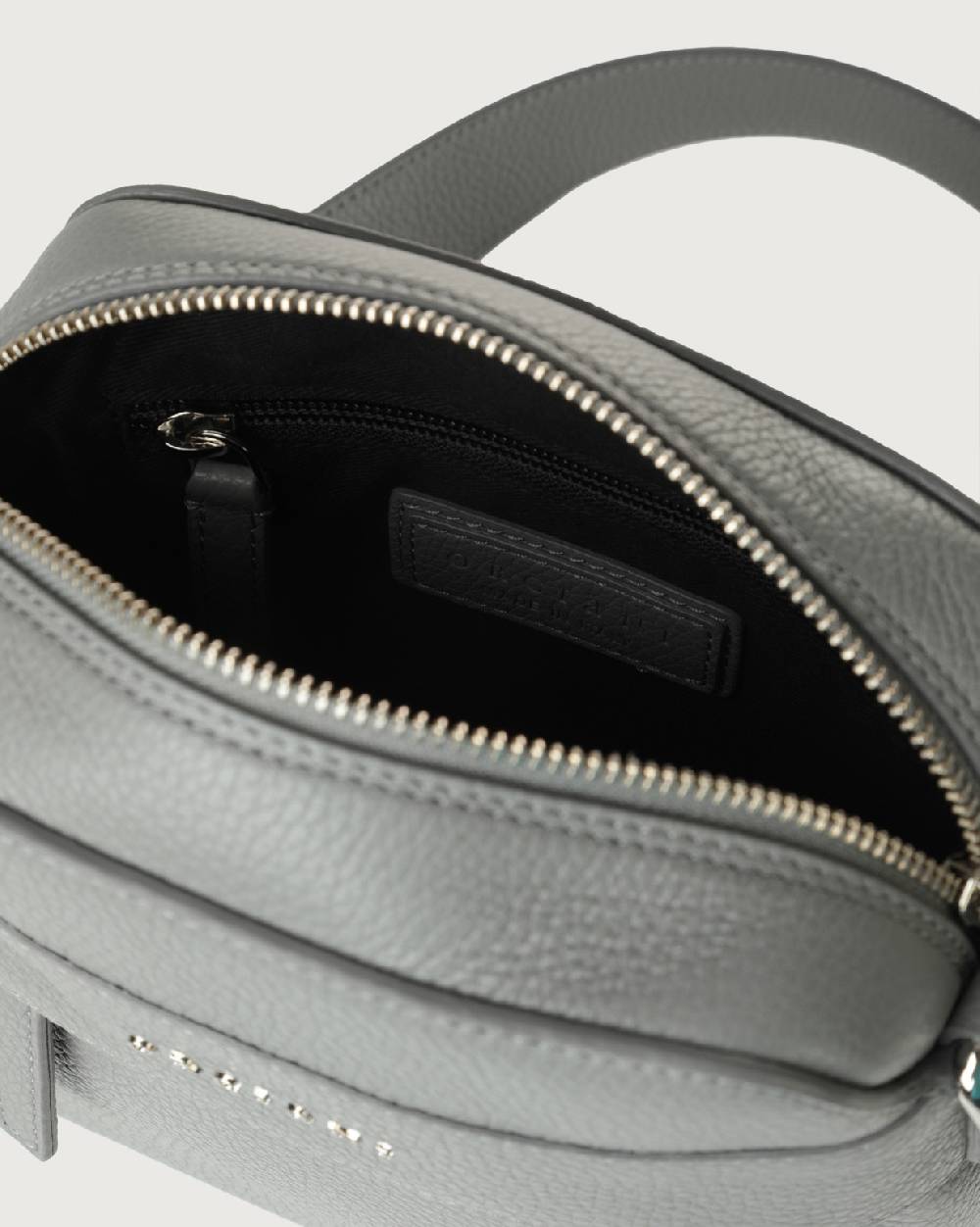 Orciani Borsa messenger piccola Micron in pelle 2025
