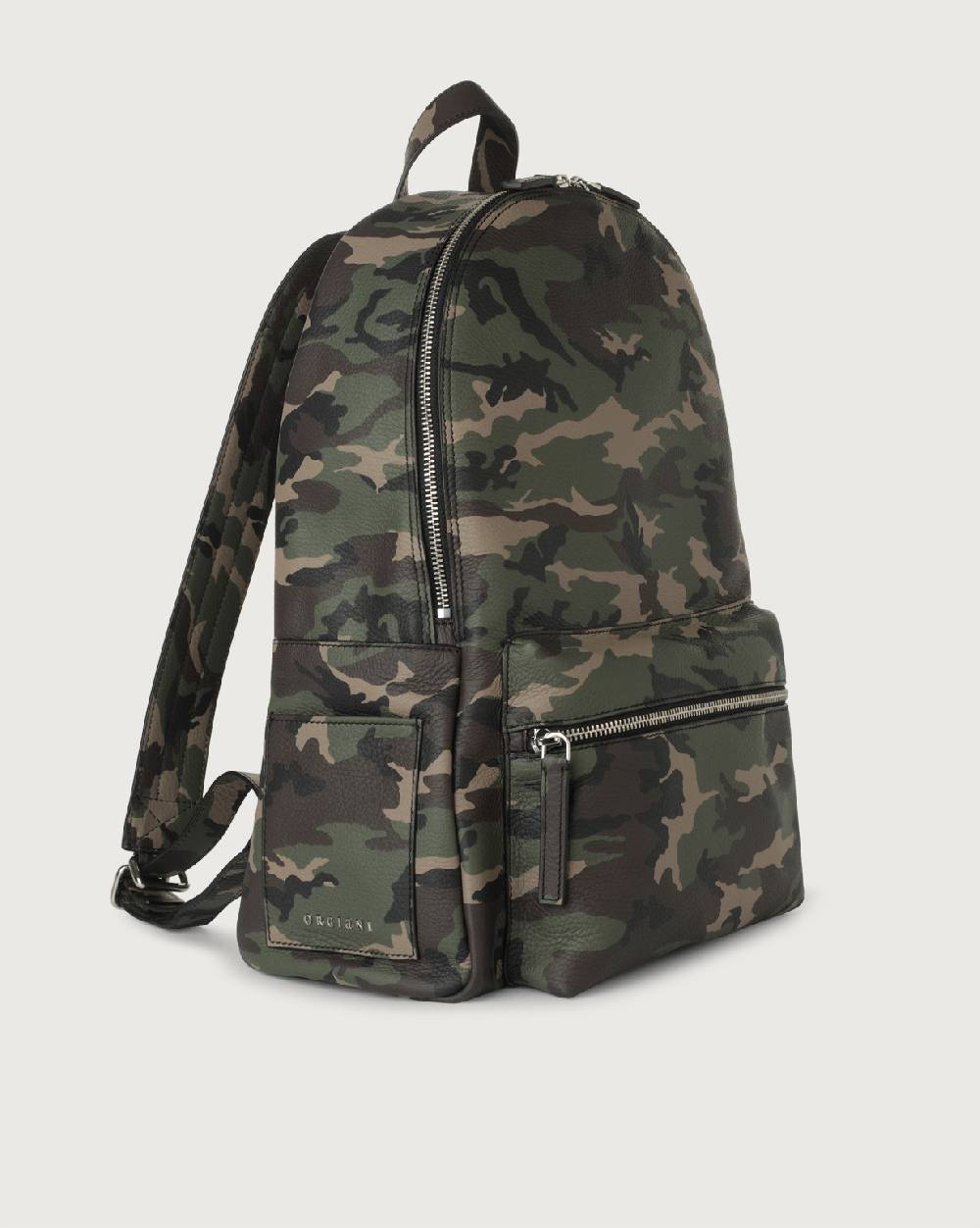 Orciani Zaino Camouflage in pelle In Linea