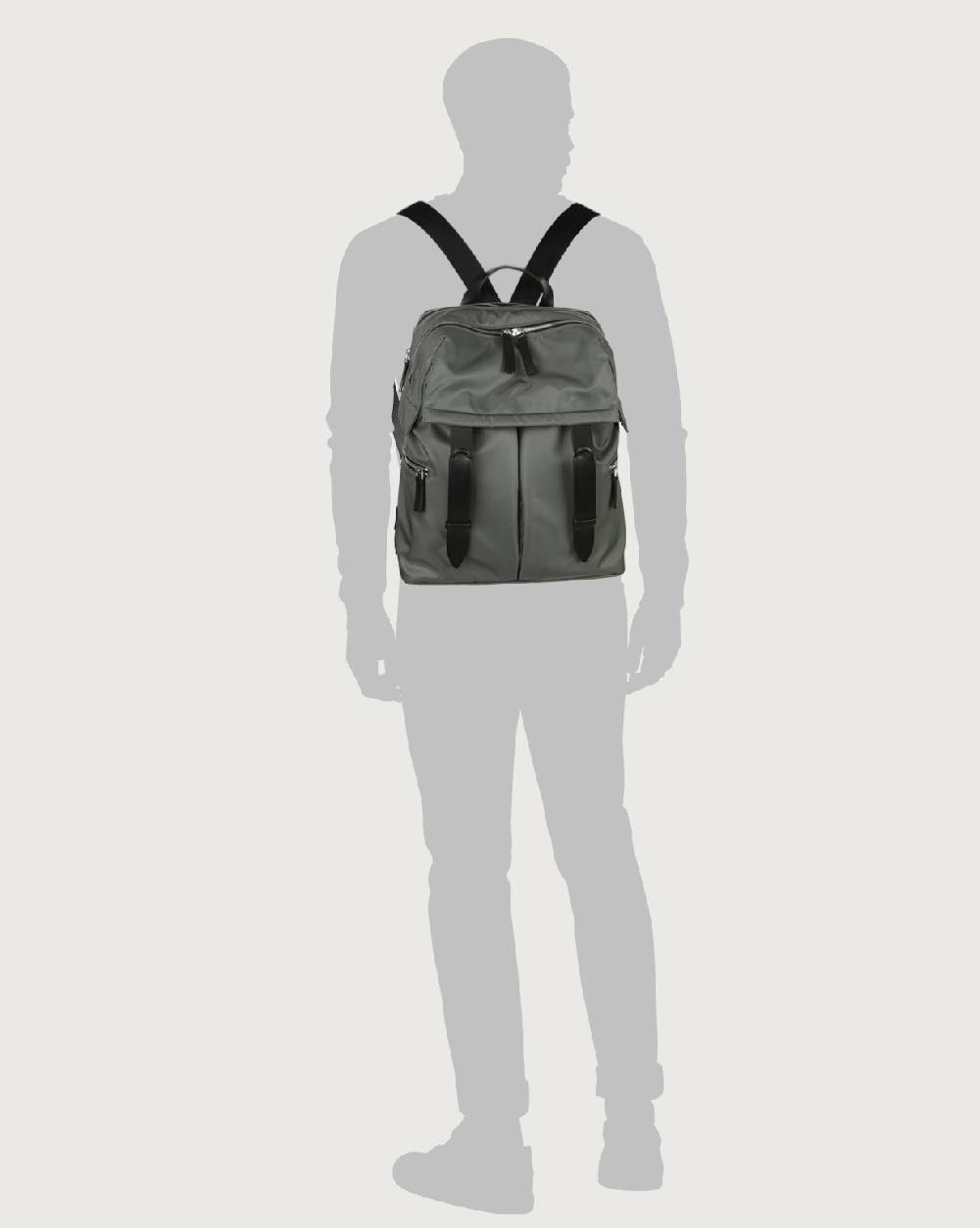 Orciani Zaino Nobuckle Planet in eco-nylon Pezzi Unici