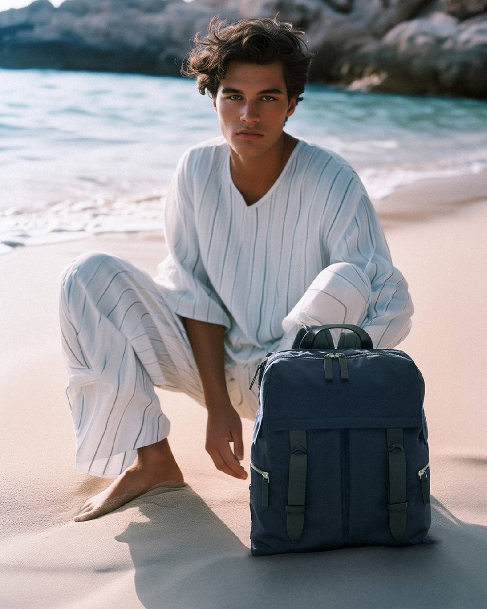 Orciani Zaino Nobuckle Planet in eco-nylon Acquista Ora