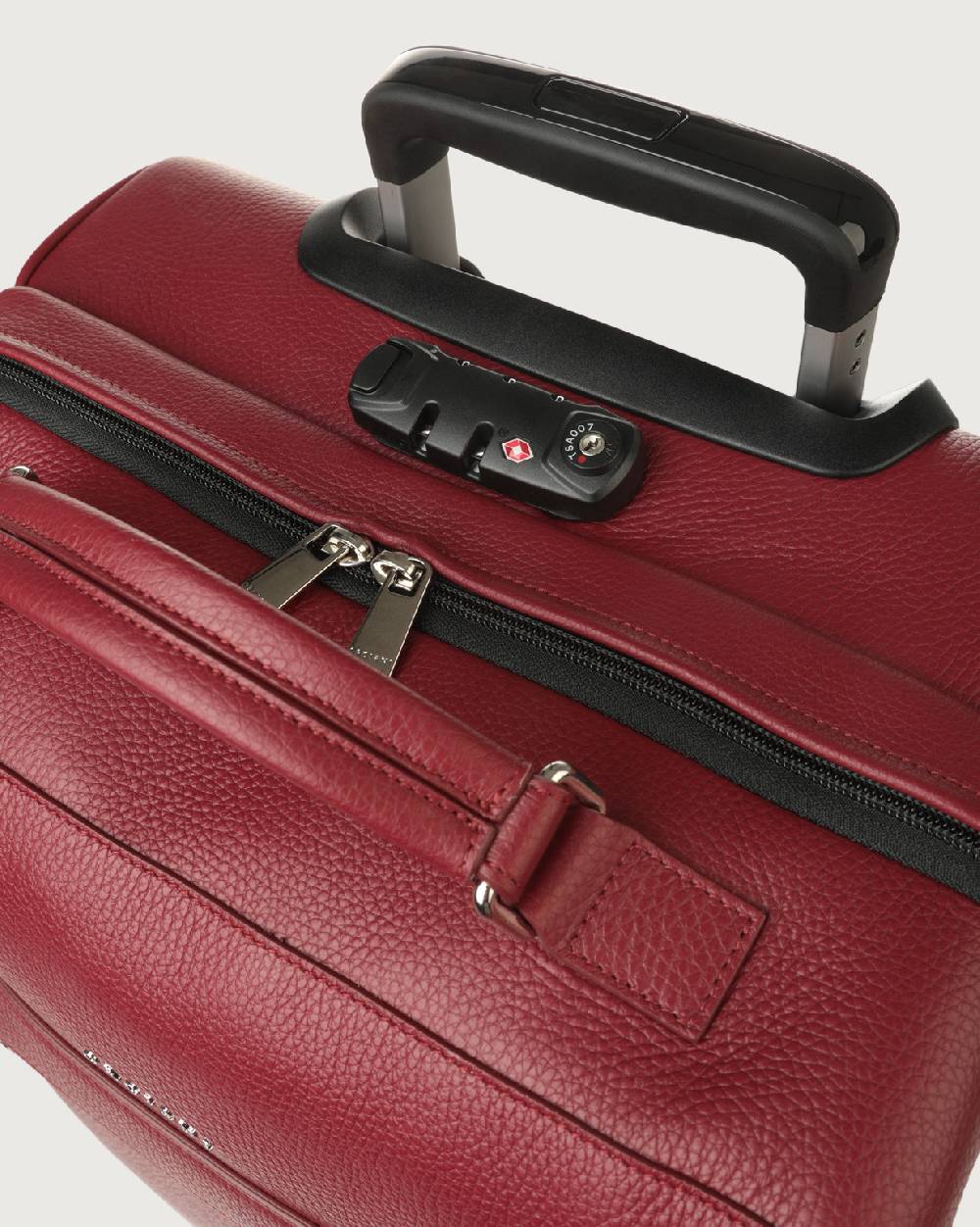 Orciani Trolley Micron due ruote in pelle Novità