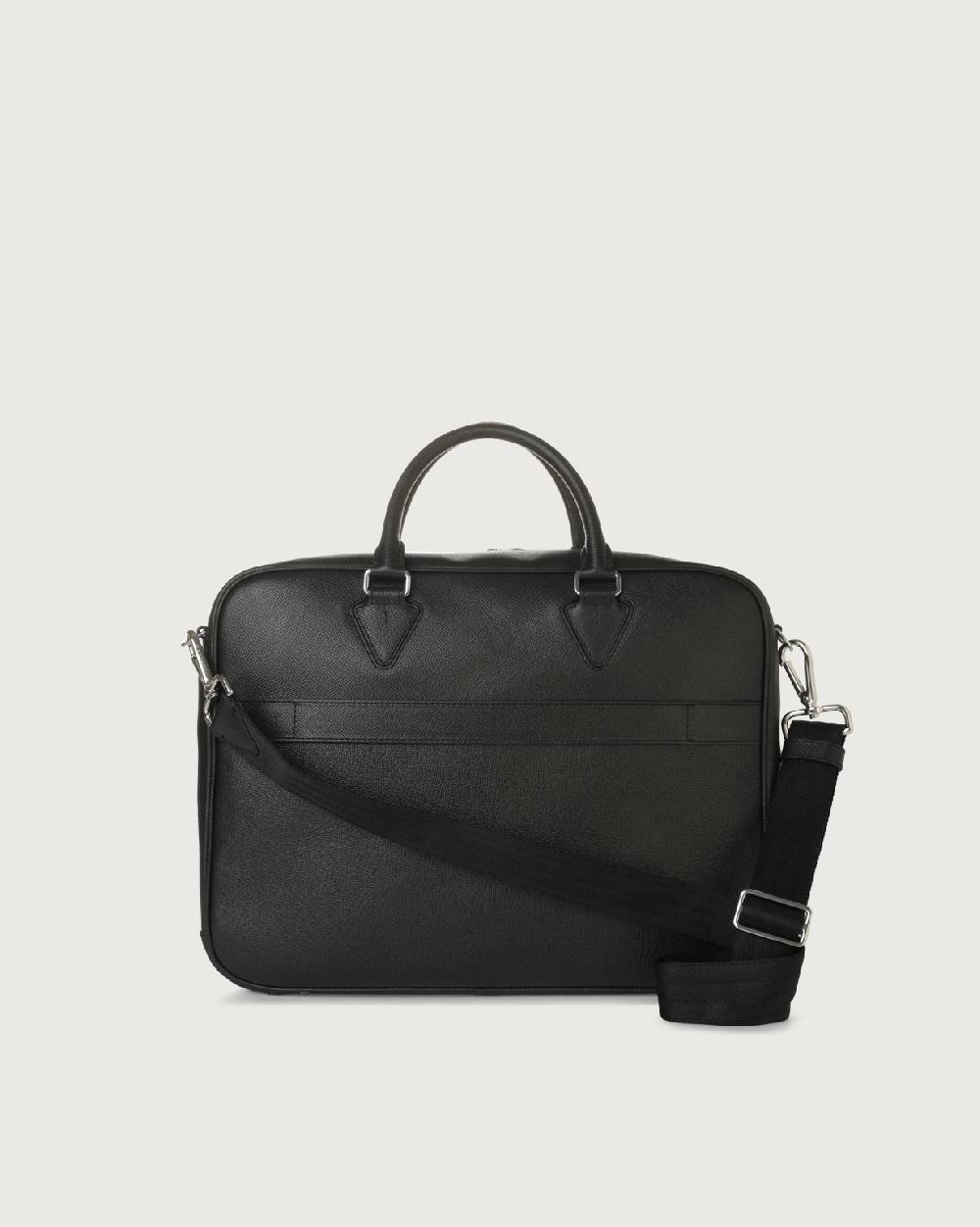 Orciani Borsa a mano Business slim Timeless in pelle palmellata Offerta