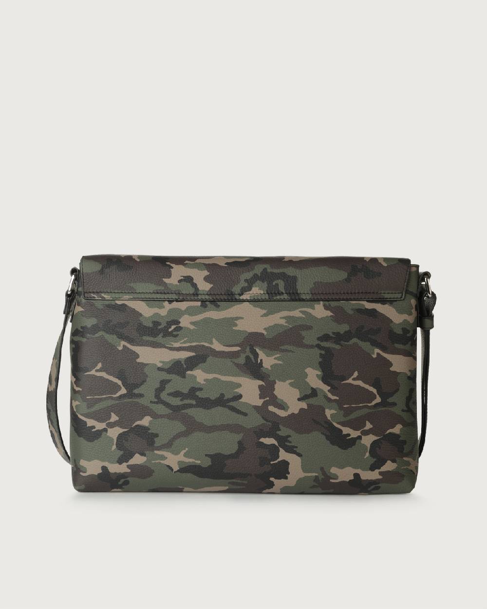 Orciani Borsa messenger Camouflage in pelle Online