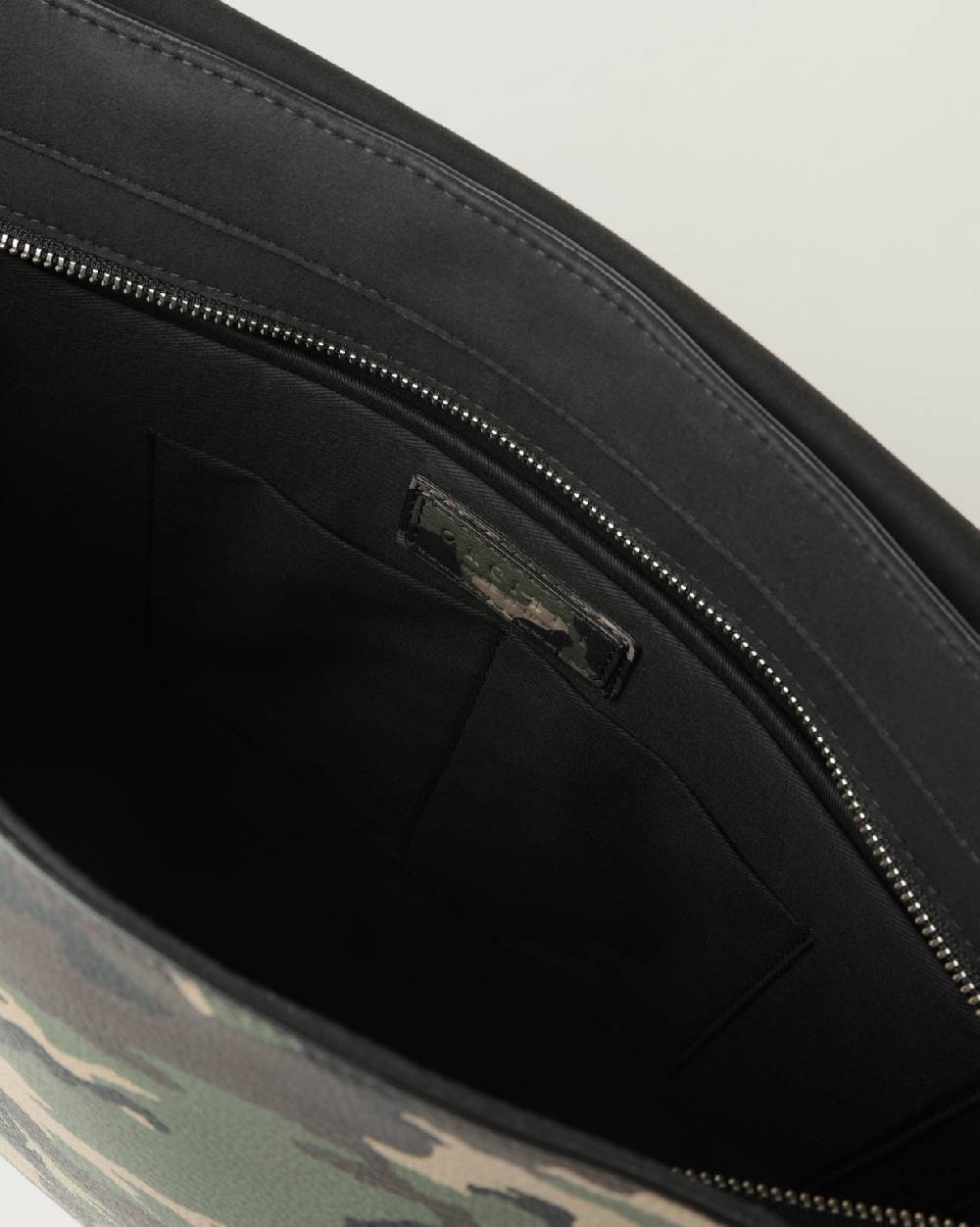 Orciani Borsa messenger Camouflage in pelle Online