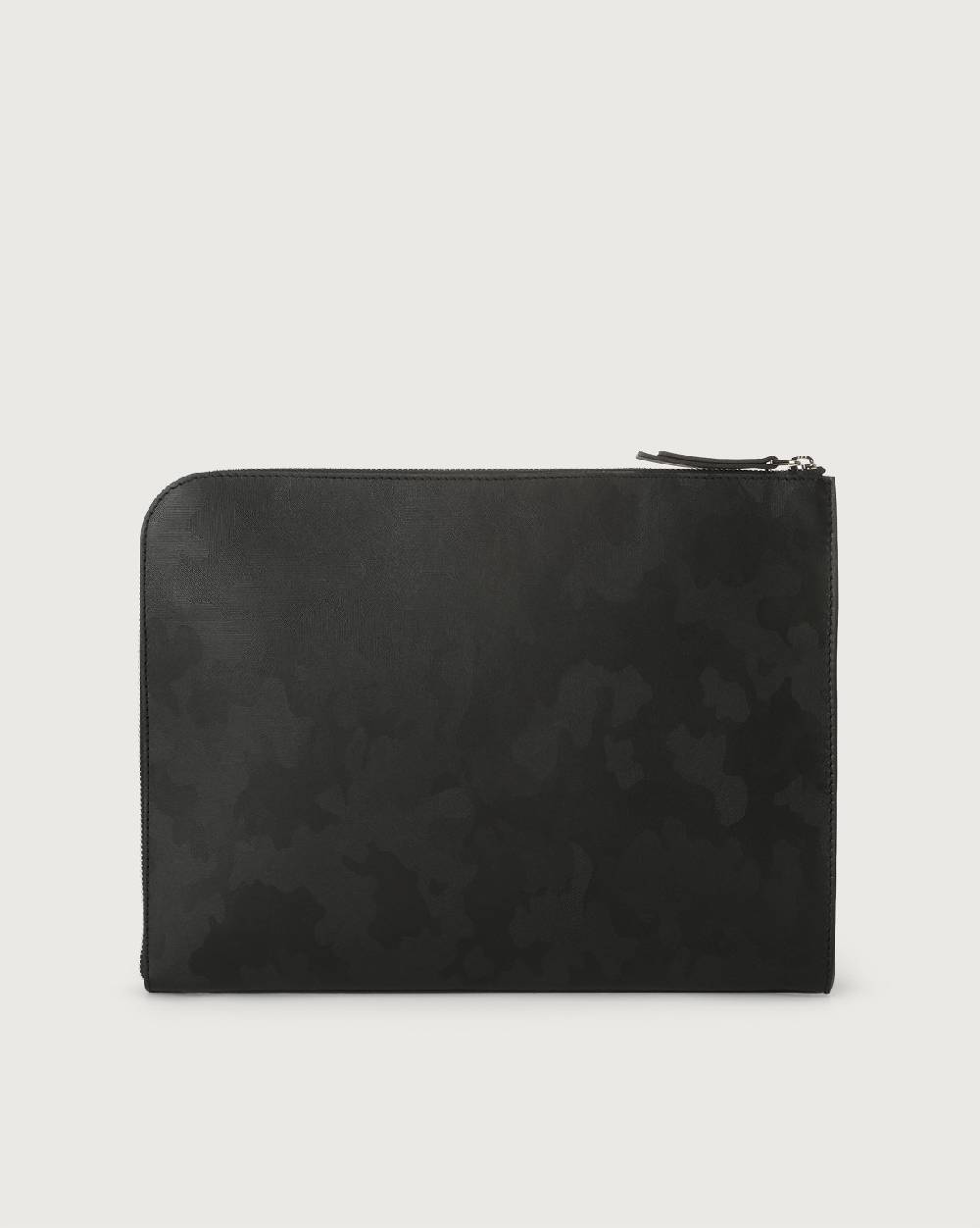 Orciani Pochette slim Skyline in pelle Outlet