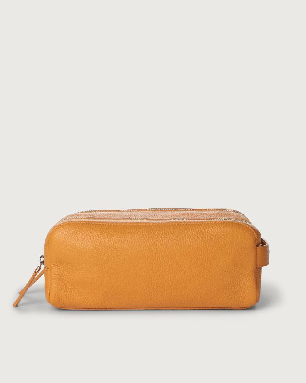 Orciani Beauty case Micron in pelle Saldi Di Fabbrica