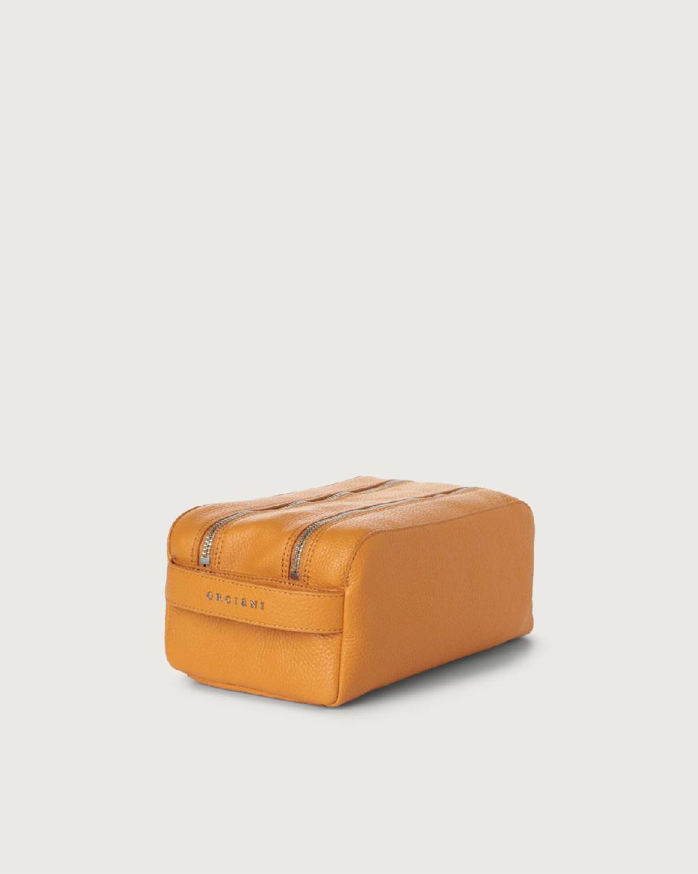 Orciani Beauty case Micron in pelle Saldi Di Fabbrica