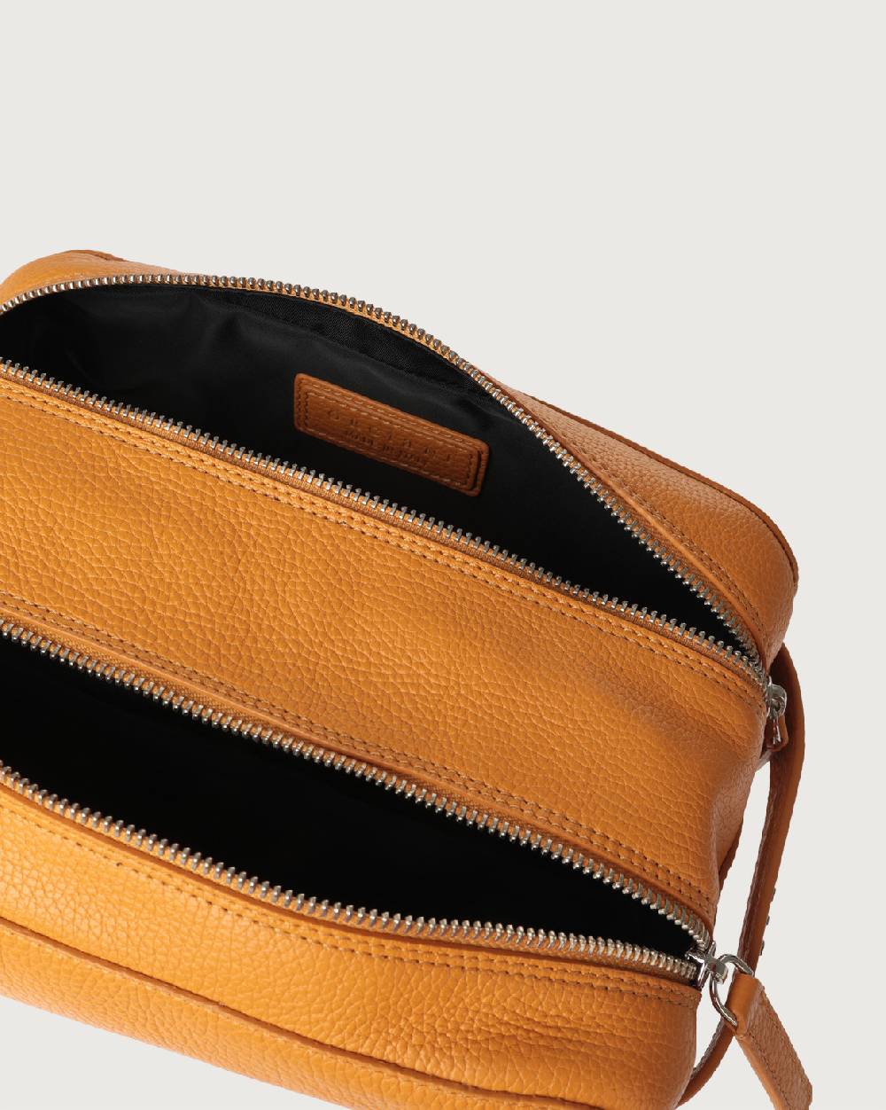 Orciani Beauty case Micron in pelle Saldi Di Fabbrica