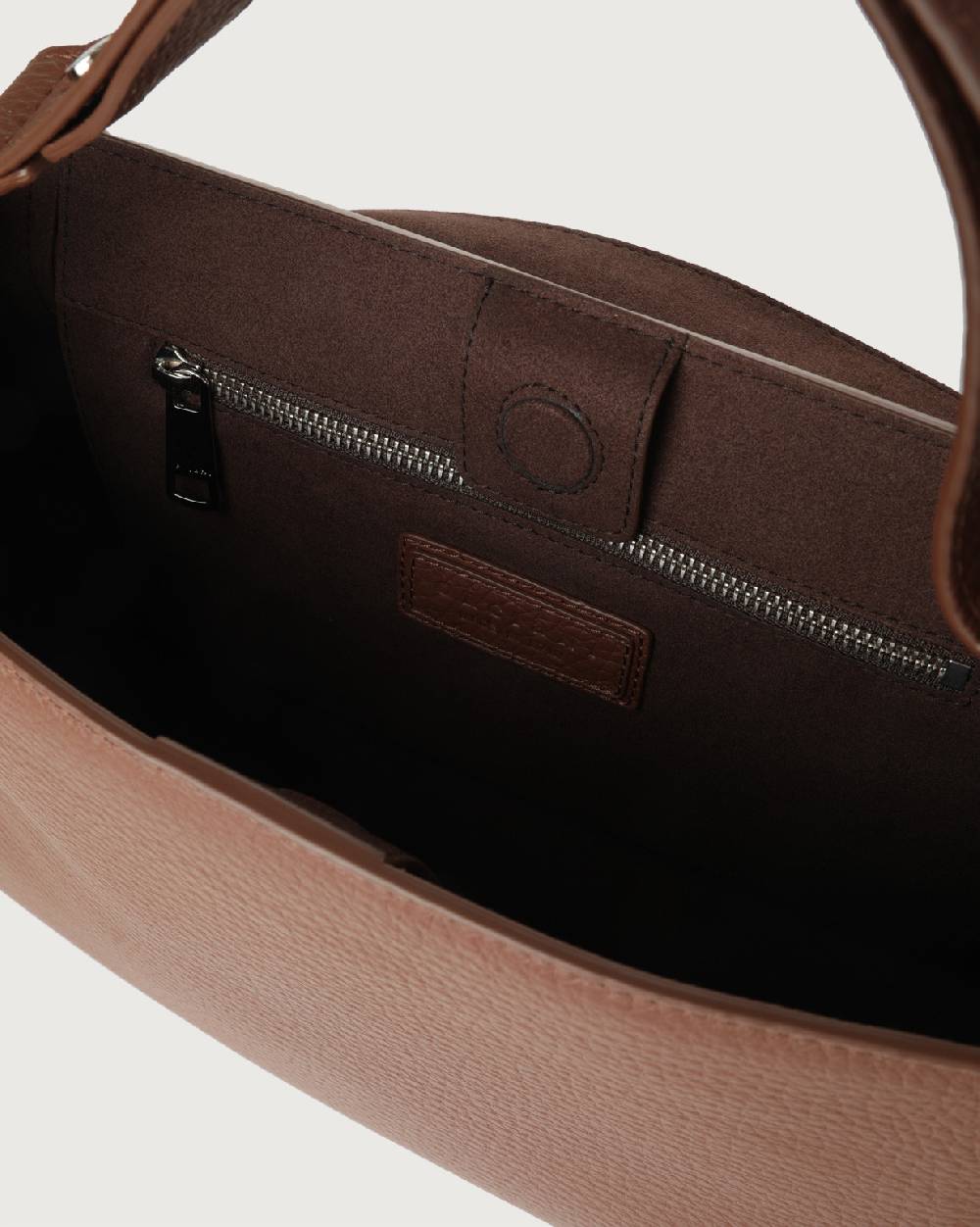 Orciani Borsa Sveva Soft Media a spalla in pelle con tracolla Offerta