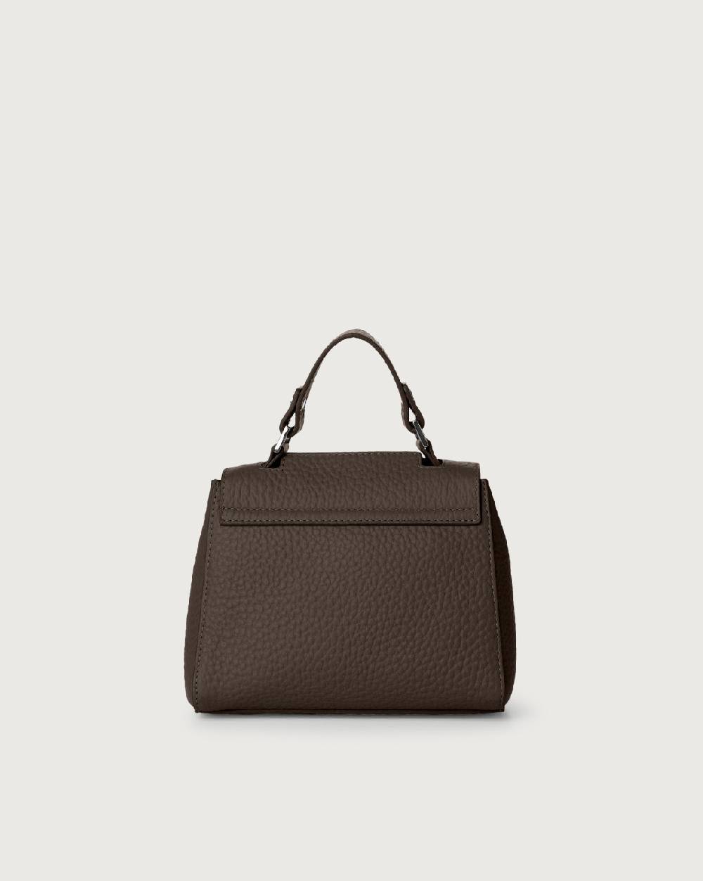 Orciani Borsa Sveva Soft Mini a mano in pelle con tracolla In Vendita