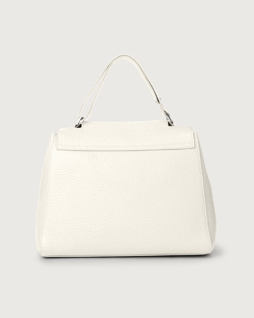 Orciani Borsa Sveva Soft Media a spalla in pelle con tracolla Saldi