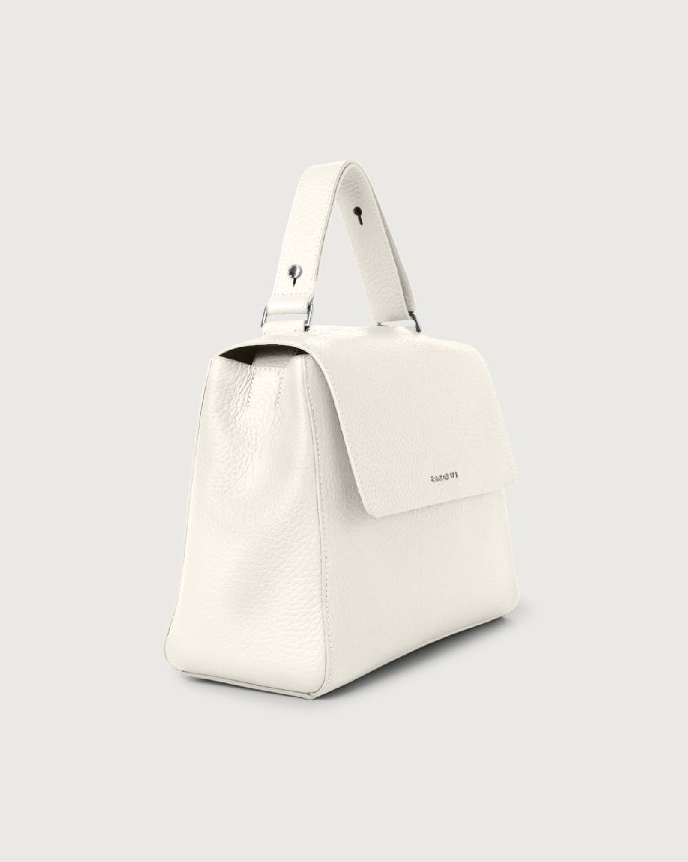 Orciani Borsa Sveva Soft Media a spalla in pelle con tracolla Saldi