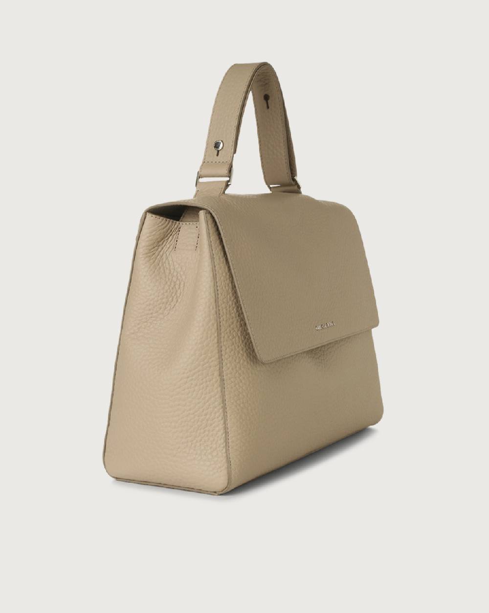 Orciani Borsa a spalla grande Sveva Soft in pelle con tracolla Vendita Calda