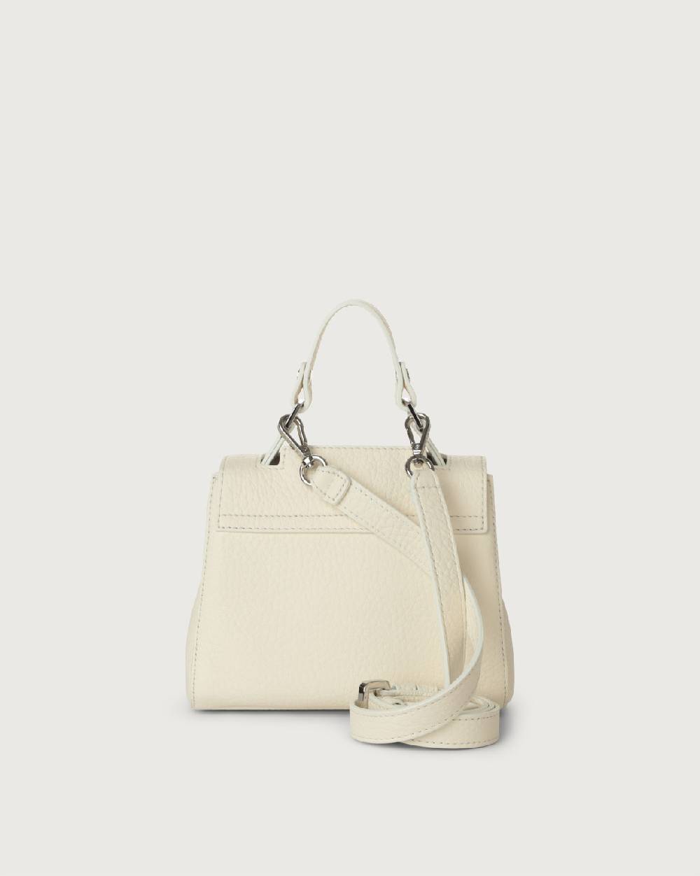 Orciani Borsa Sveva Soft Mini a mano in pelle con tracolla Vendita Economica