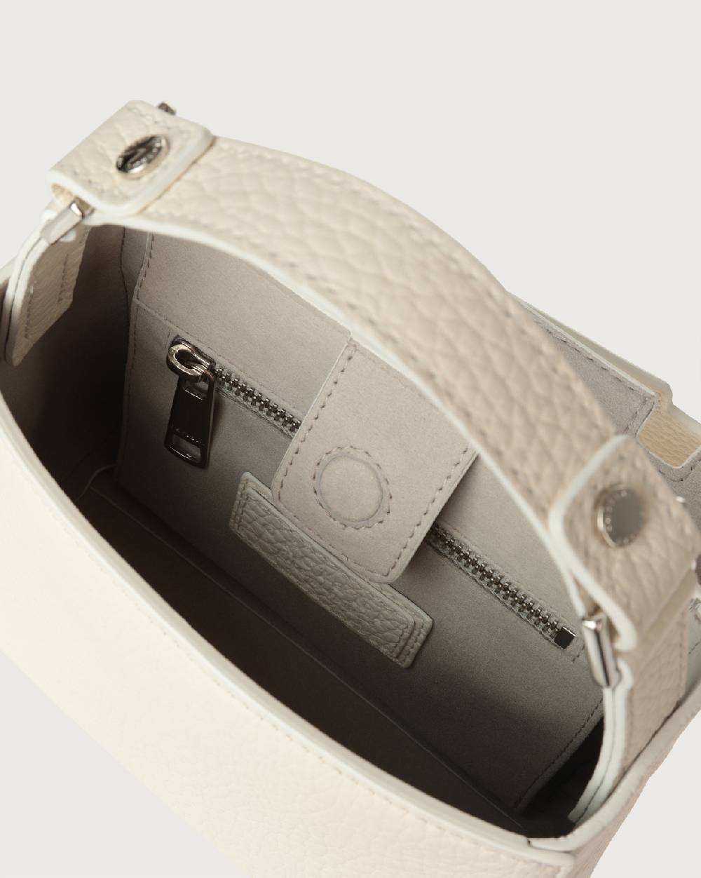 Orciani Borsa Sveva Soft Mini a mano in pelle con tracolla Vendita Economica