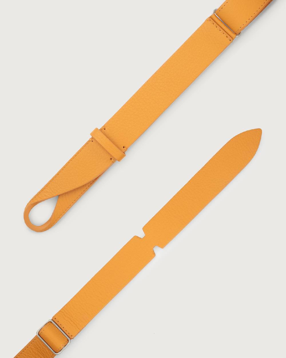 Orciani Cintura Nobuckle Micron in pelle Moda