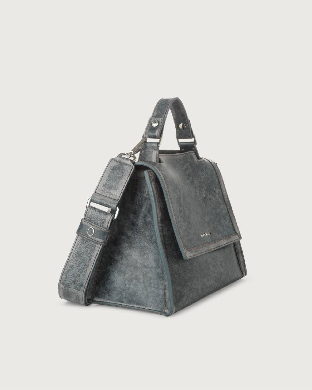 Orciani Borsa Sveva Delavè Piccola in pelle con tracolla Nuovo