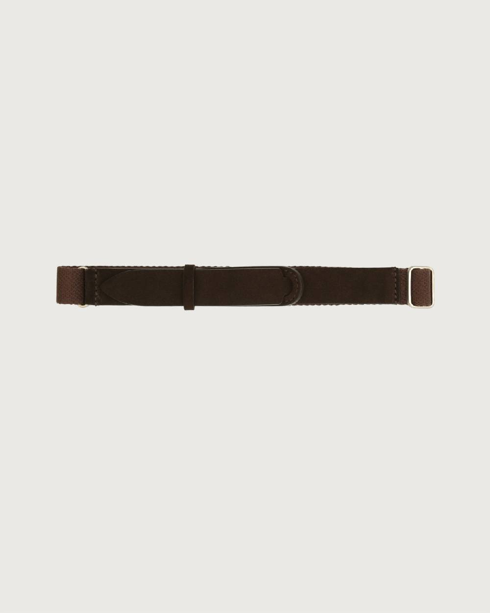 Orciani Cintura Nobuckle Kids Suede in camoscio e tessuto Qualità Garantita