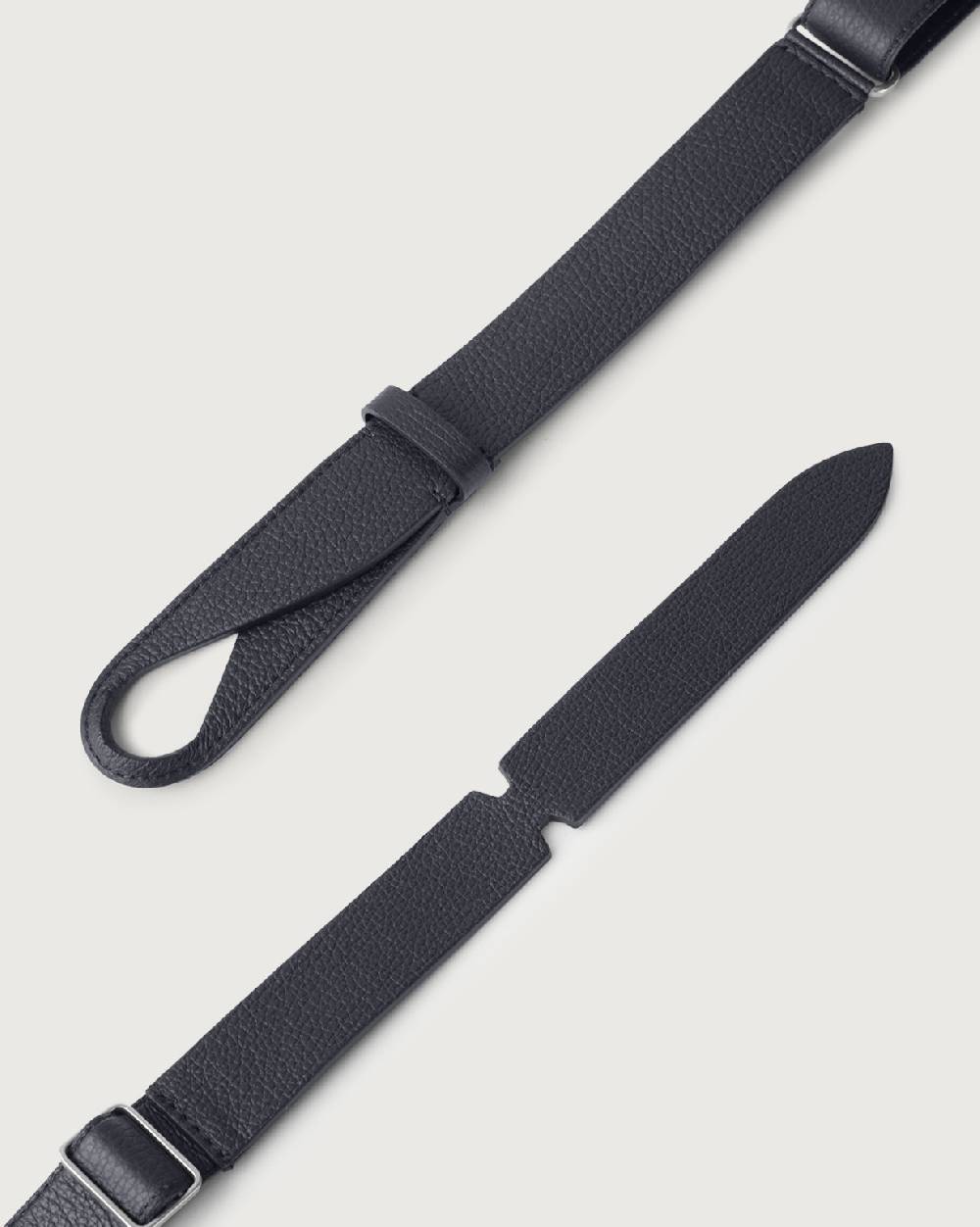 Orciani Cintura Nobuckle Micron in pelle Sottocosto