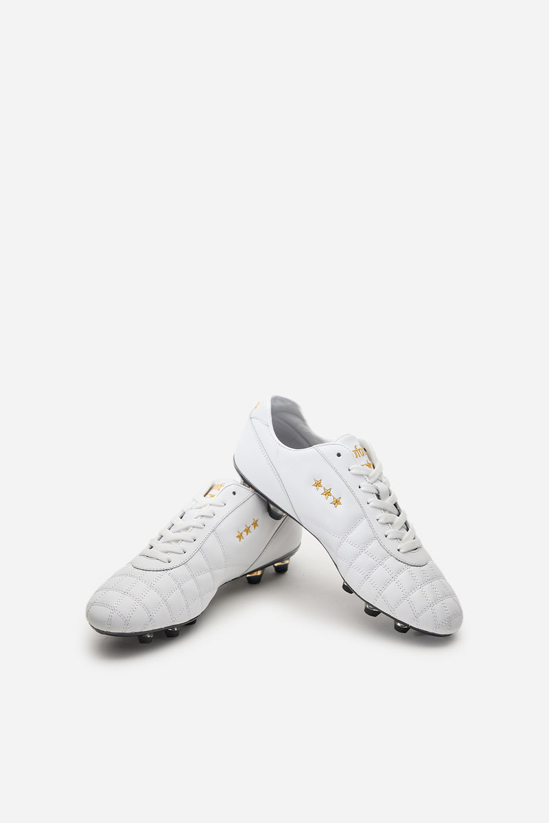 Pantofola Doro Scarpe da calcio in pelle Del Duca Prezzo Ridotto