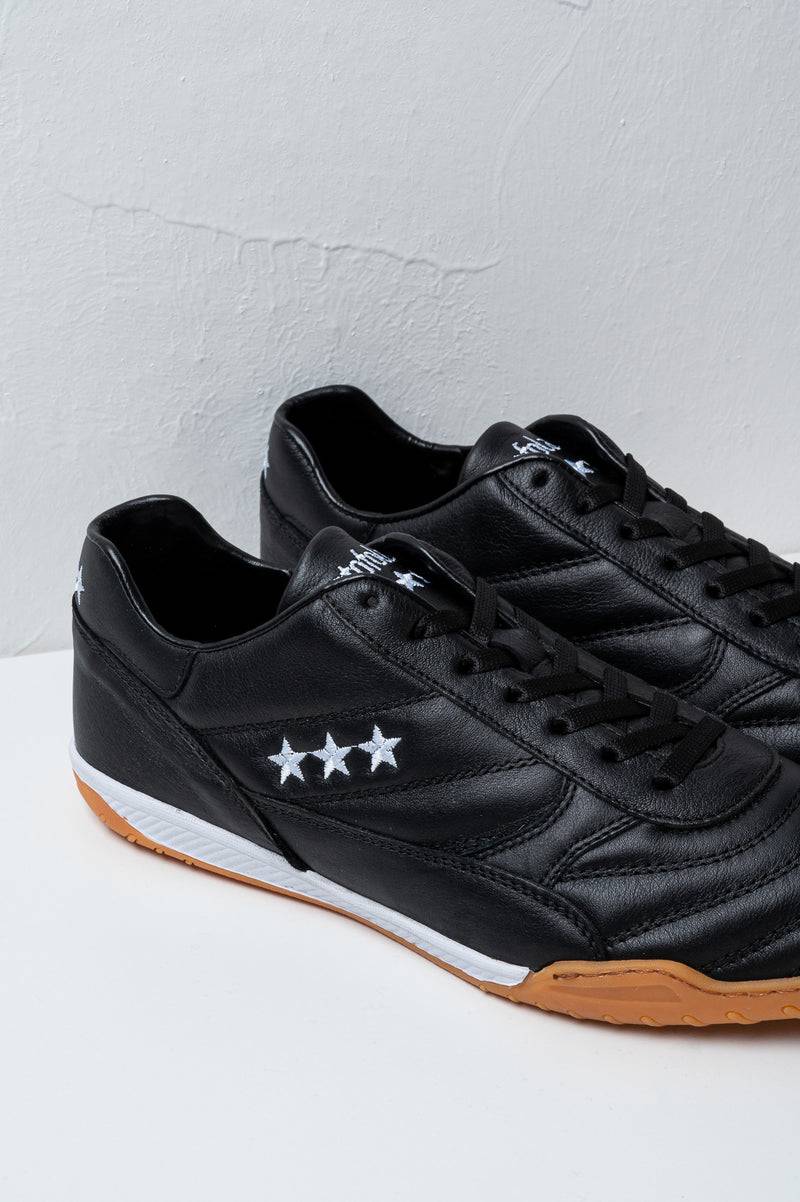 Pantofola Doro Scarpe da calcio Indoor in pelle Alloro Qualità