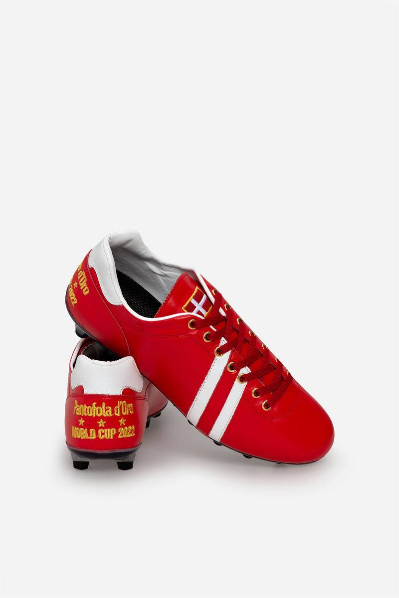 Pantofola Doro LAZZARINI WORLD CUP DANIMARCA Scarpe da calcio Promozione Limitata