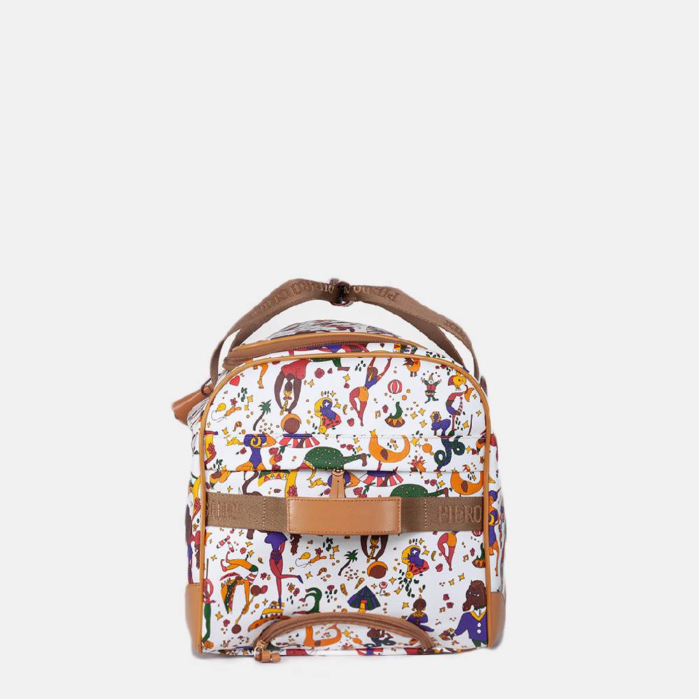 Piero Guidi PIERO GUIDI WHEELED DUFFLE BAG/TROLLEY SACCA DA VIAGGIO In Linea