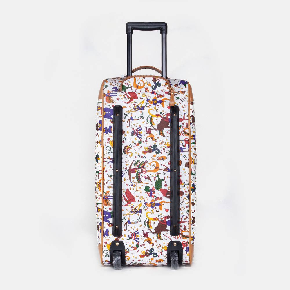 Piero Guidi PIERO GUIDI WHEELED DUFFLE BAG/TROLLEY SACCA DA VIAGGIO In Linea