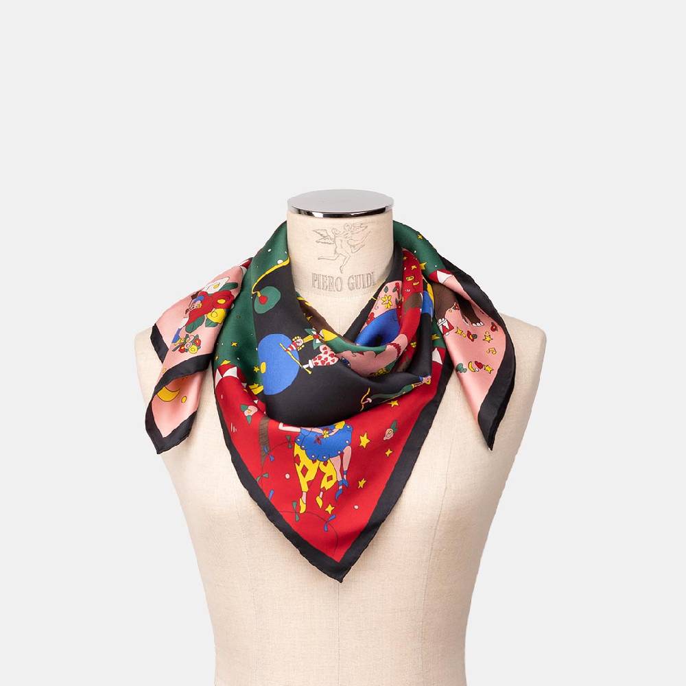 Piero Guidi PIERO GUIDI SILK SCARF "Charlotte"/ FOULARD IN SETA "Charlotte" Hotsell