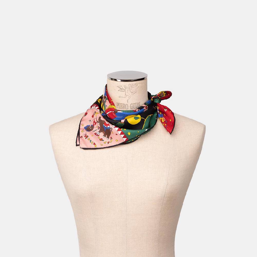Piero Guidi PIERO GUIDI SILK BANDANA "Charlotte"/ BANDANA IN SETA "Charlotte" Vendita Calda