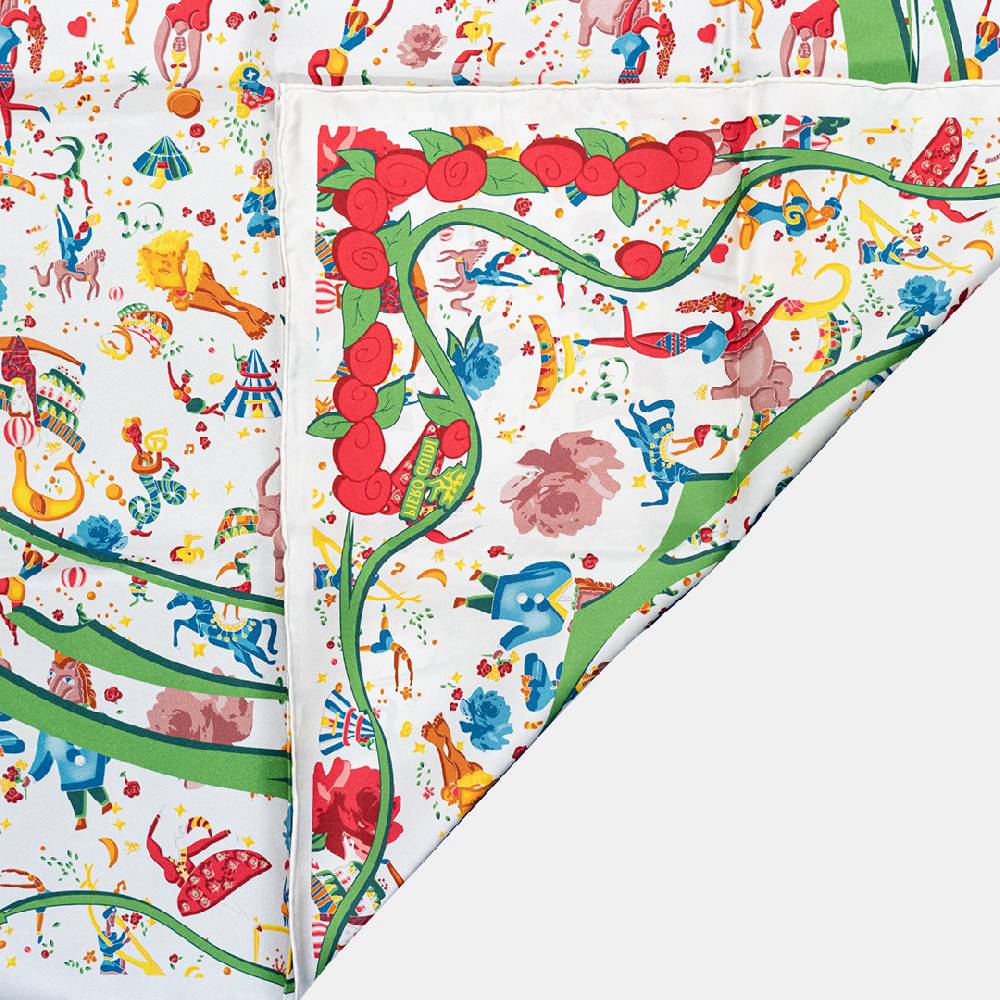 Piero Guidi PIERO GUIDI SILK SCARF "Flower"/ FOULARD IN SETA "Flower" Vendite Flash