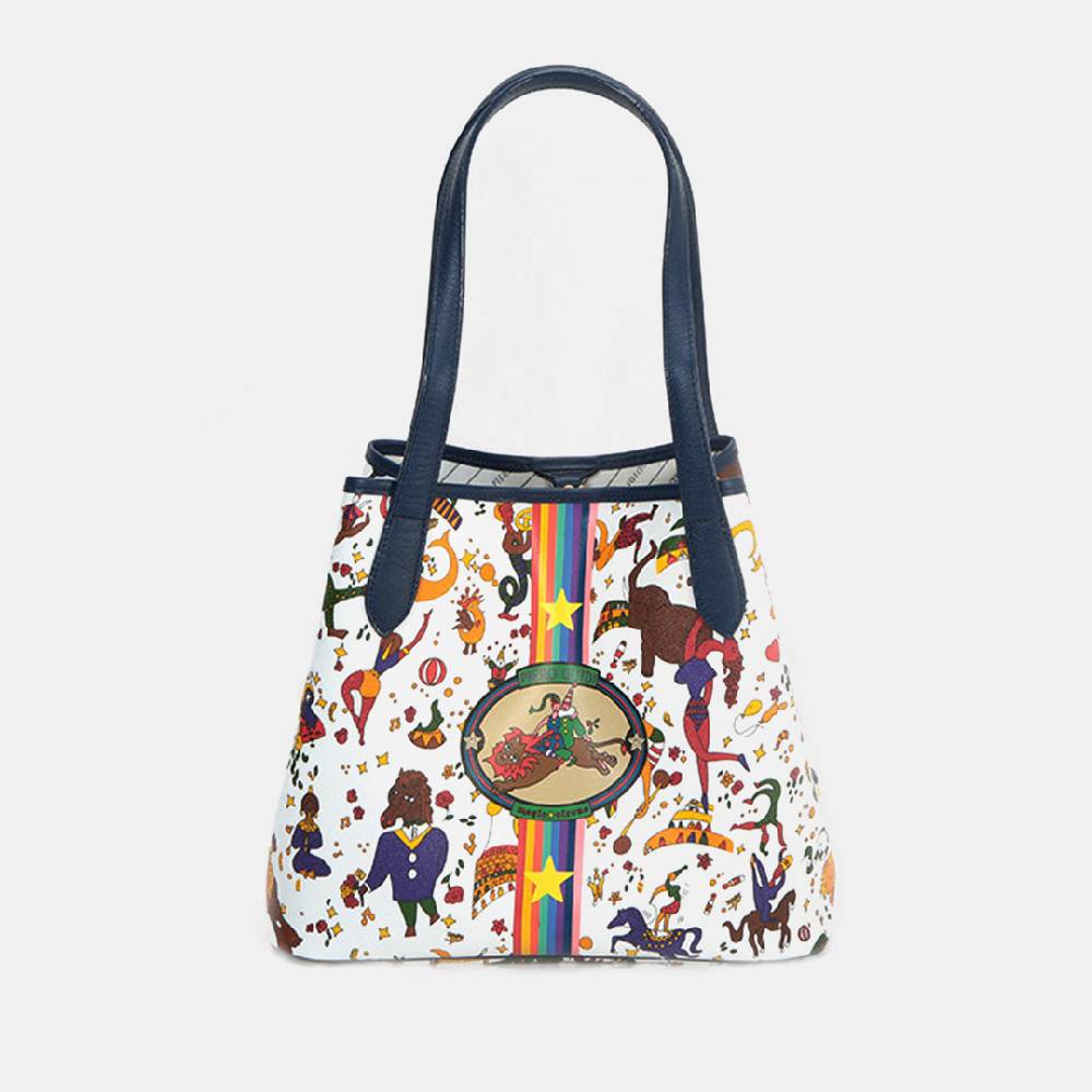 Piero Guidi PIERO GUIDI TOTE BAG/SHOPPING BAG "CIRCUS STAR" Prezzo Ridotto